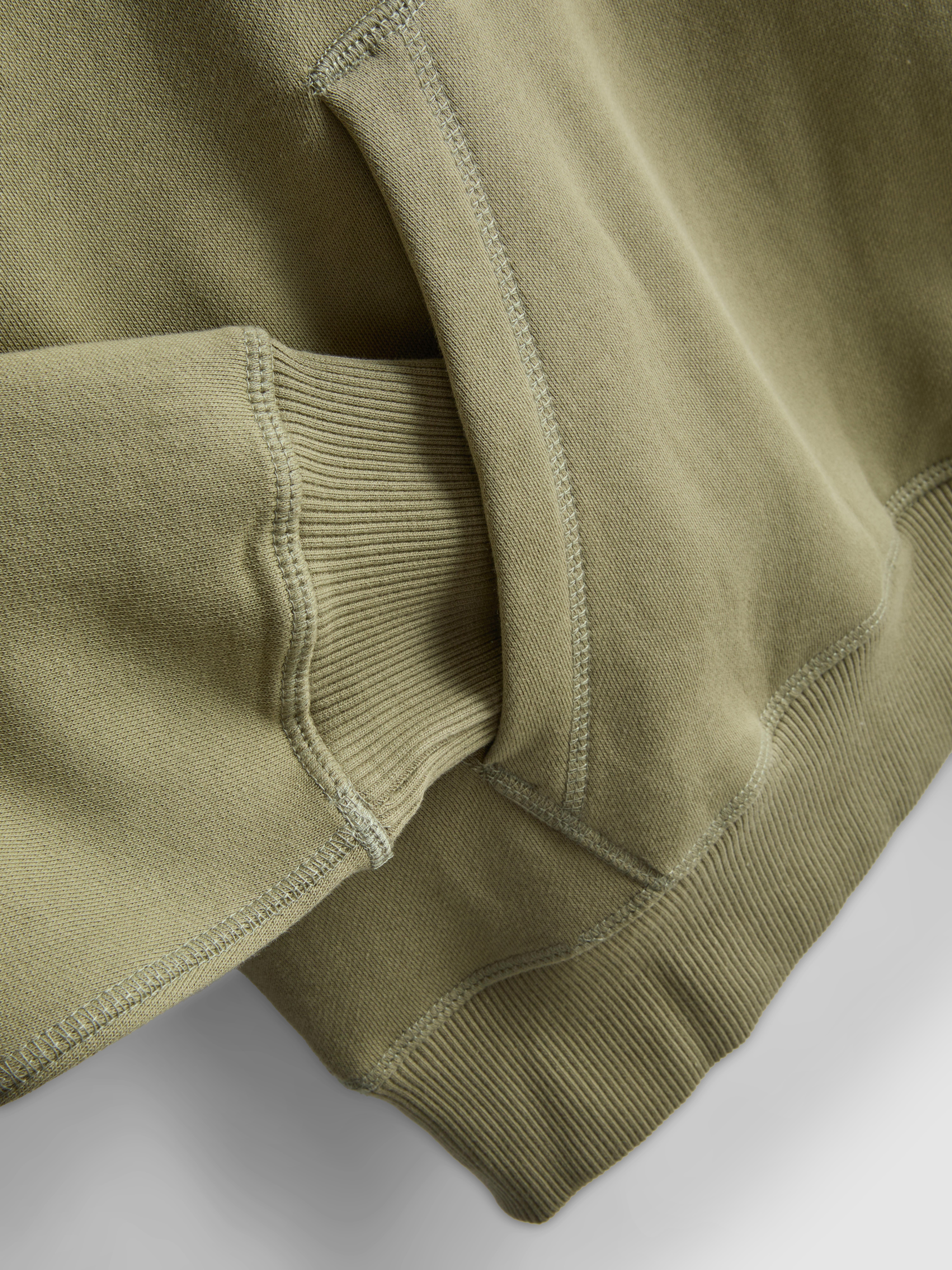Oversized Pullover Hoodie - Green