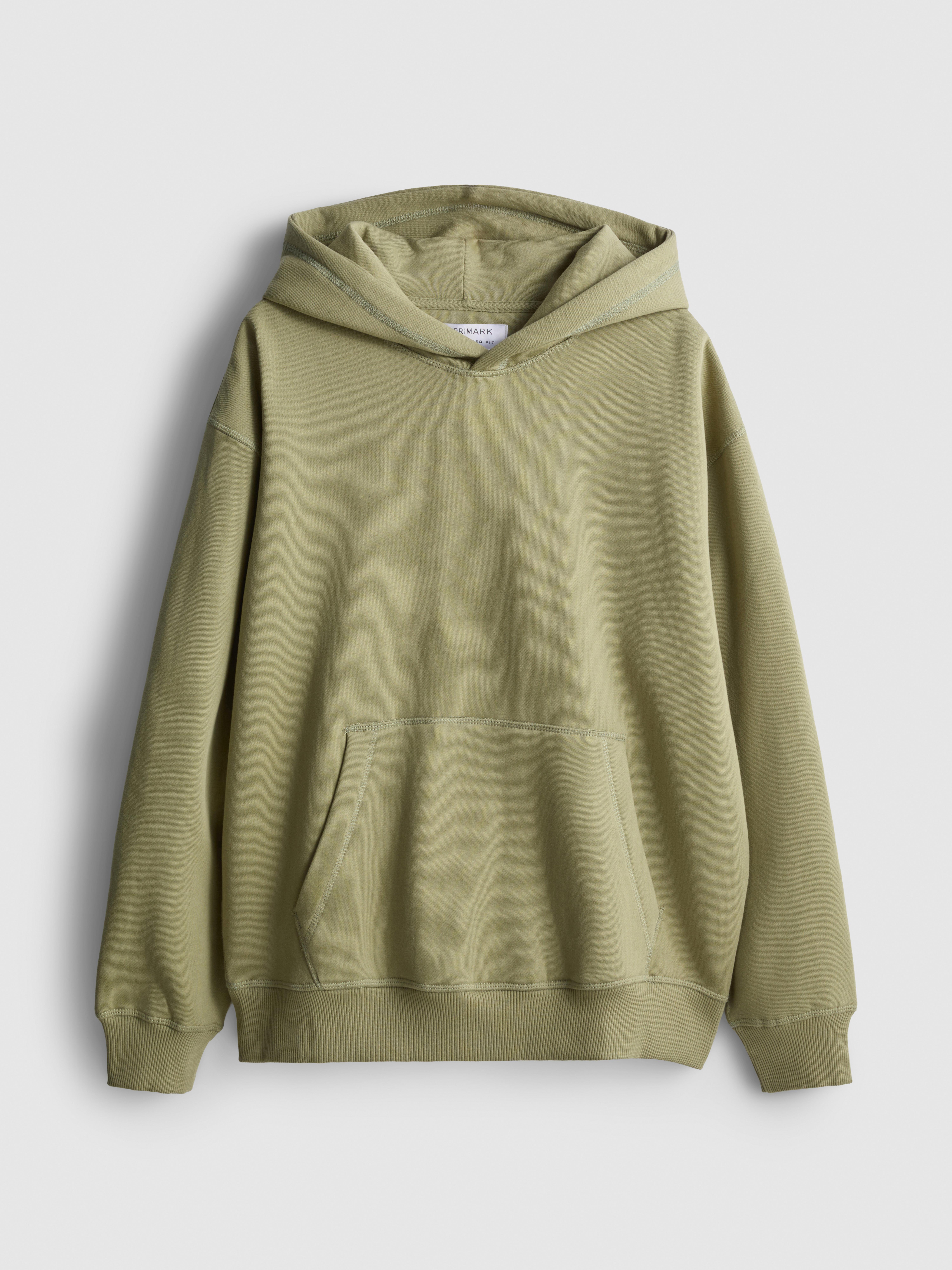 Oversized Pullover Hoodie - Green