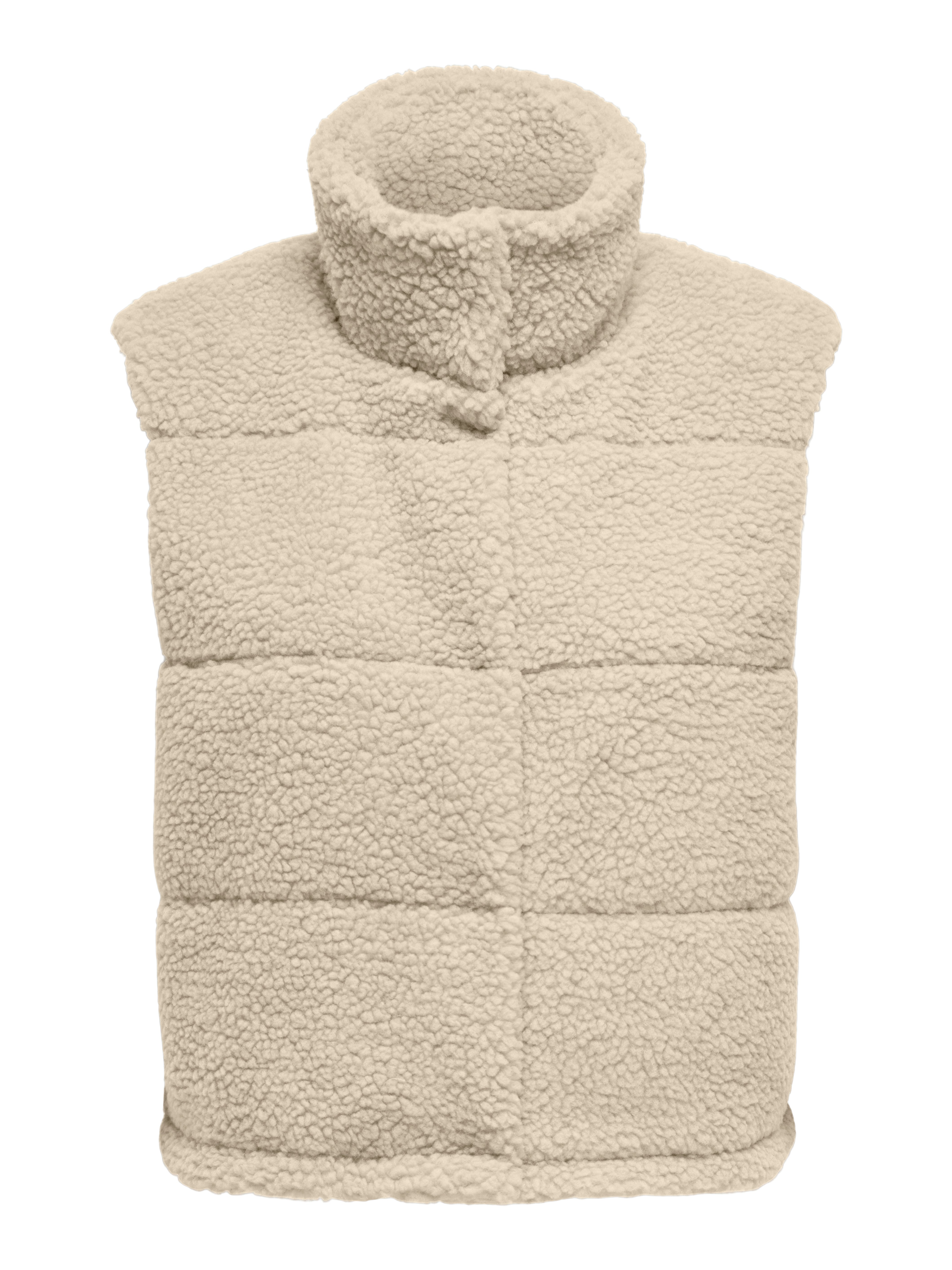 ONLSANDRA Teddy gilet Pumice Stone
