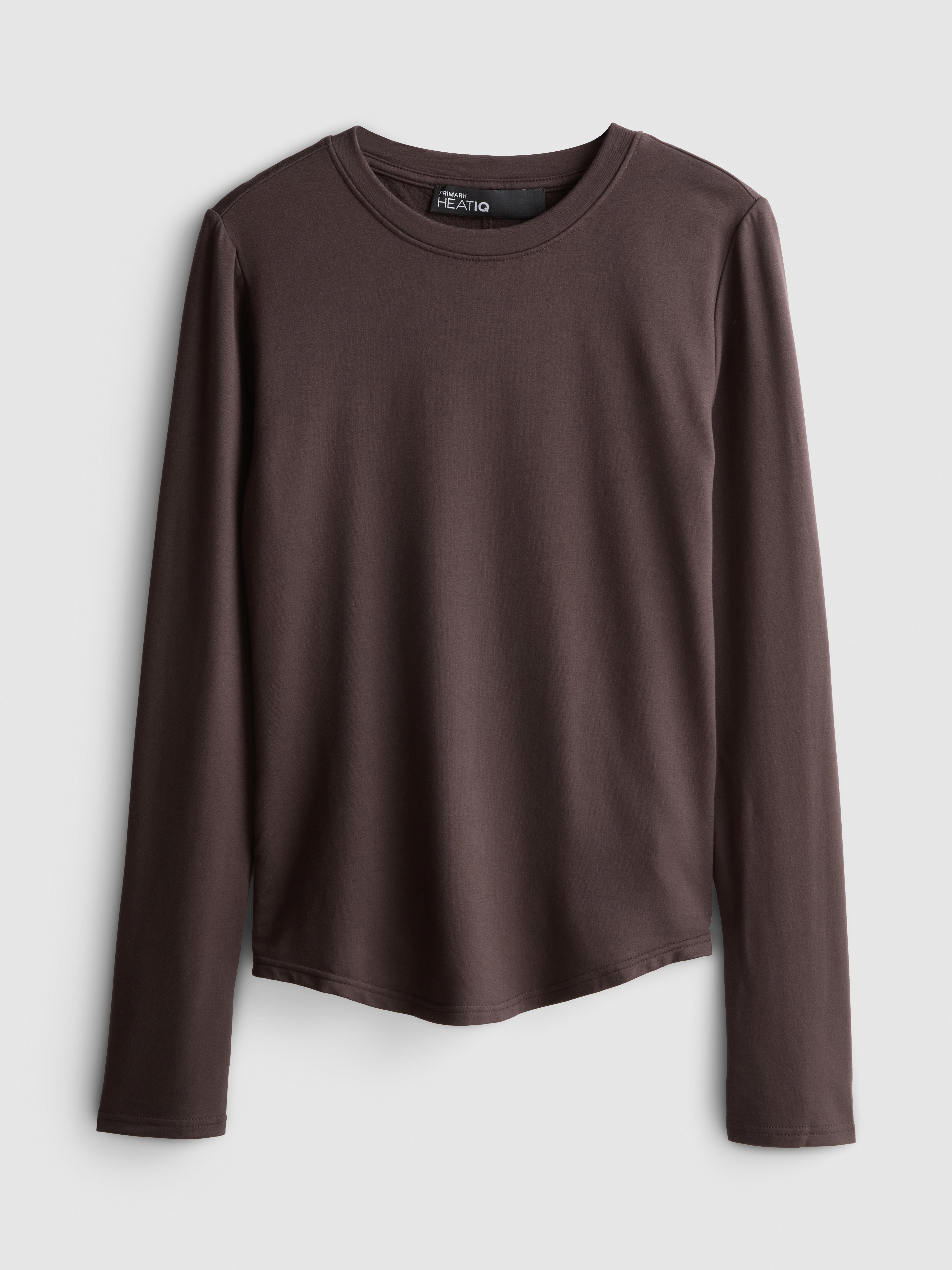 Heat IQ Long-Sleeve Base Layer Top - Chocolate