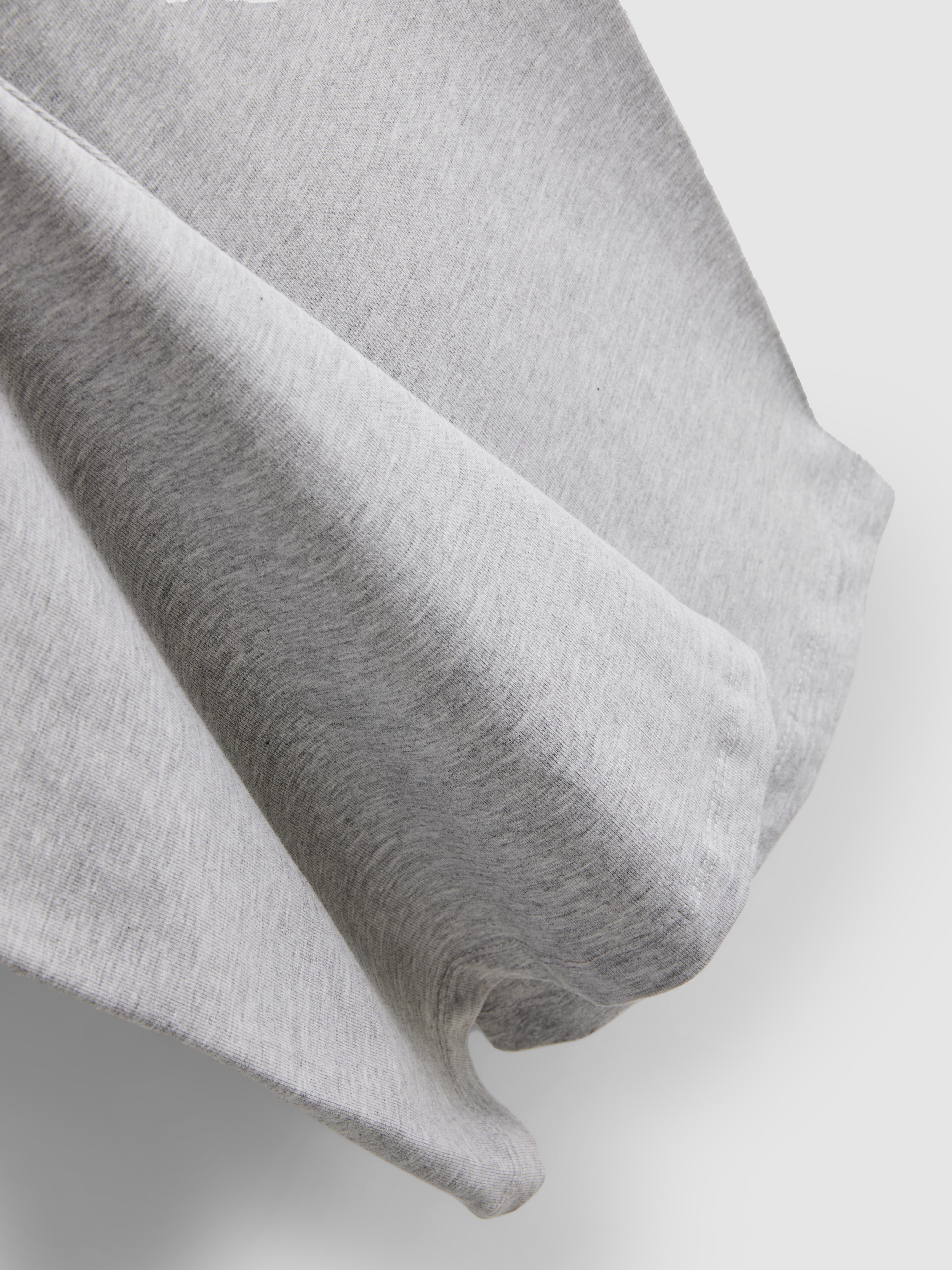 Cotton Rich Flared Leggings - Gray Heather
