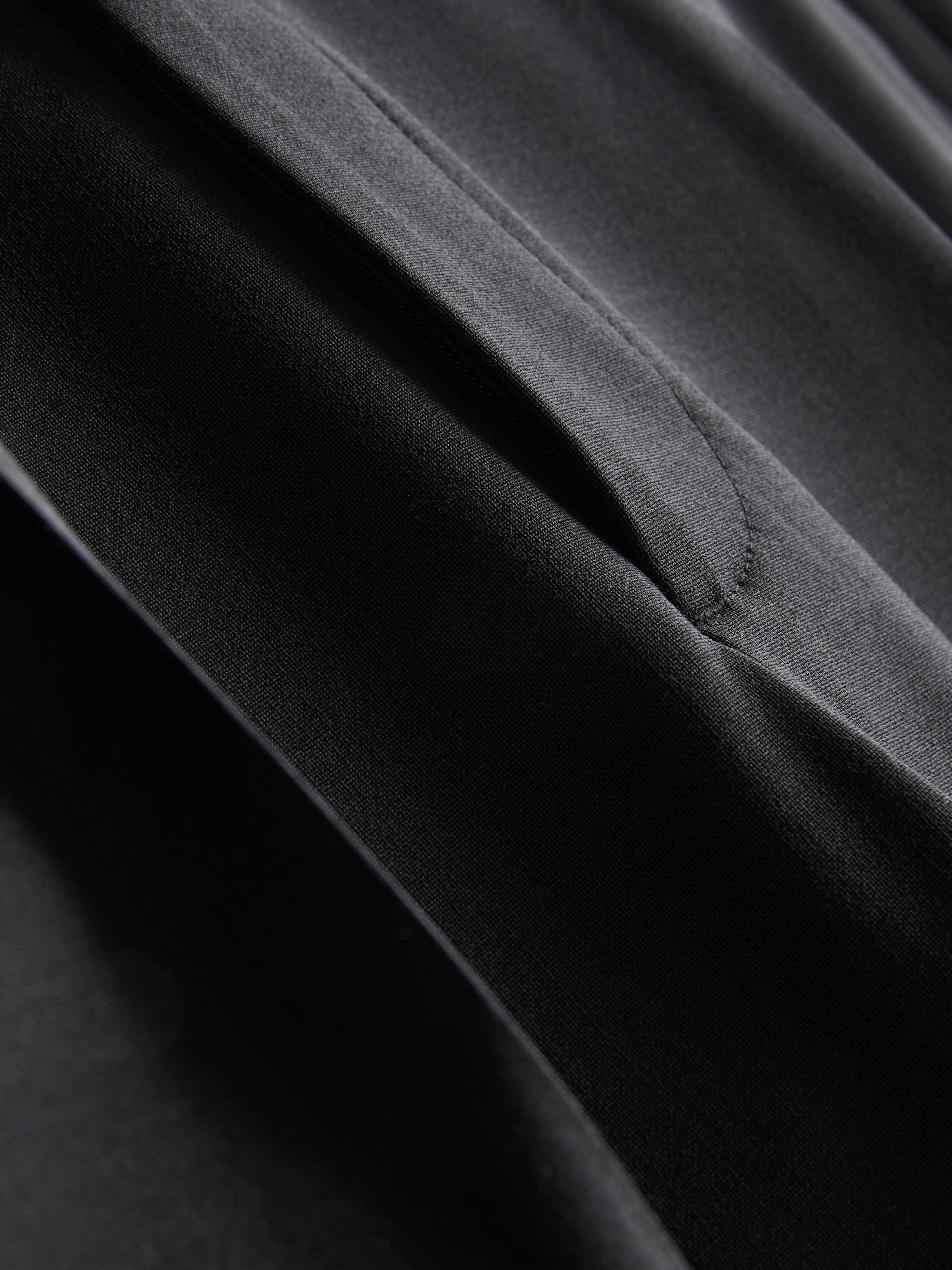 Regular Fit Classic Suit Pants - Black