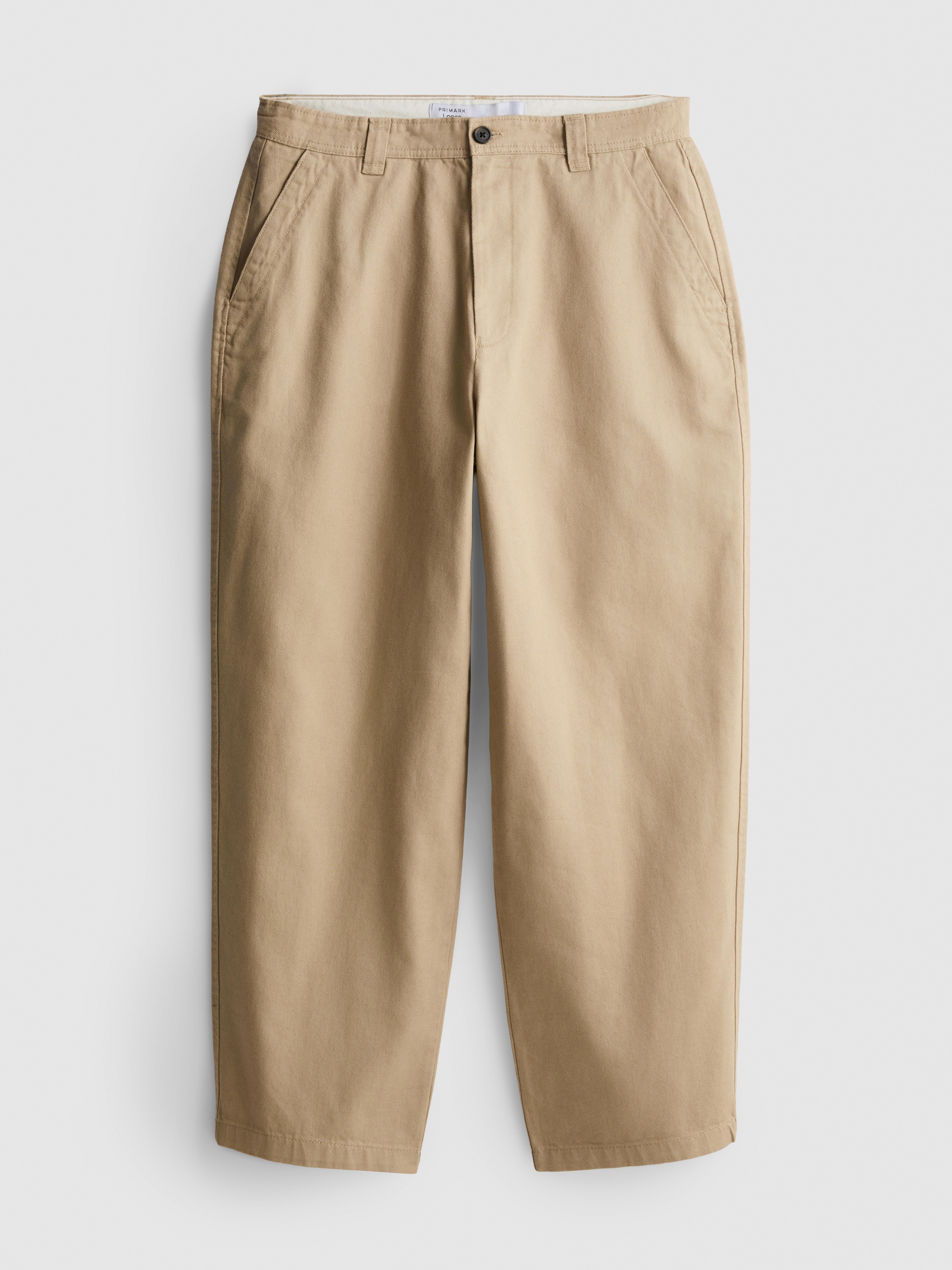 Mid-Rise Chino Pants - Stone