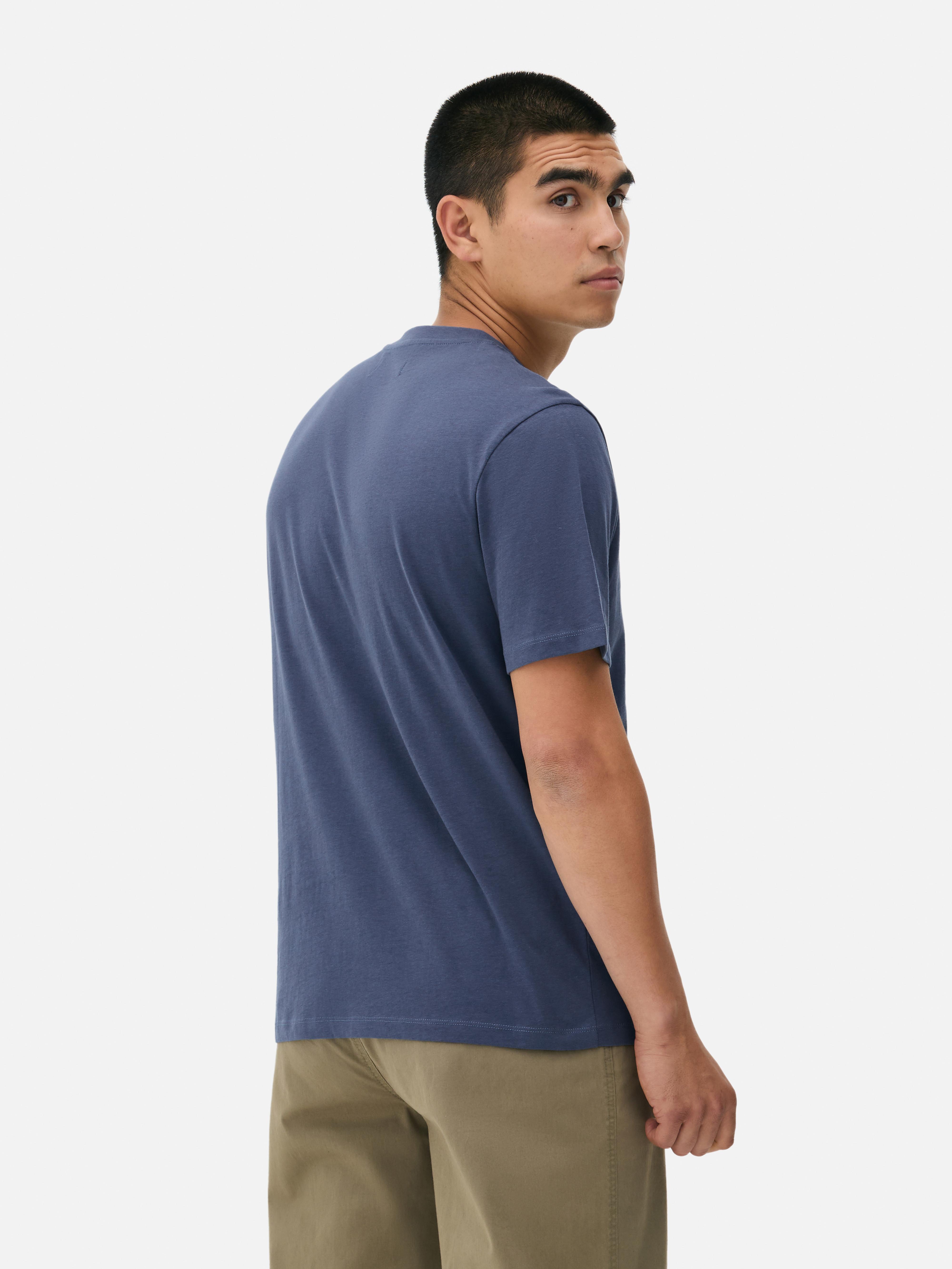 Regular Fit T-Shirt - Mid Blue