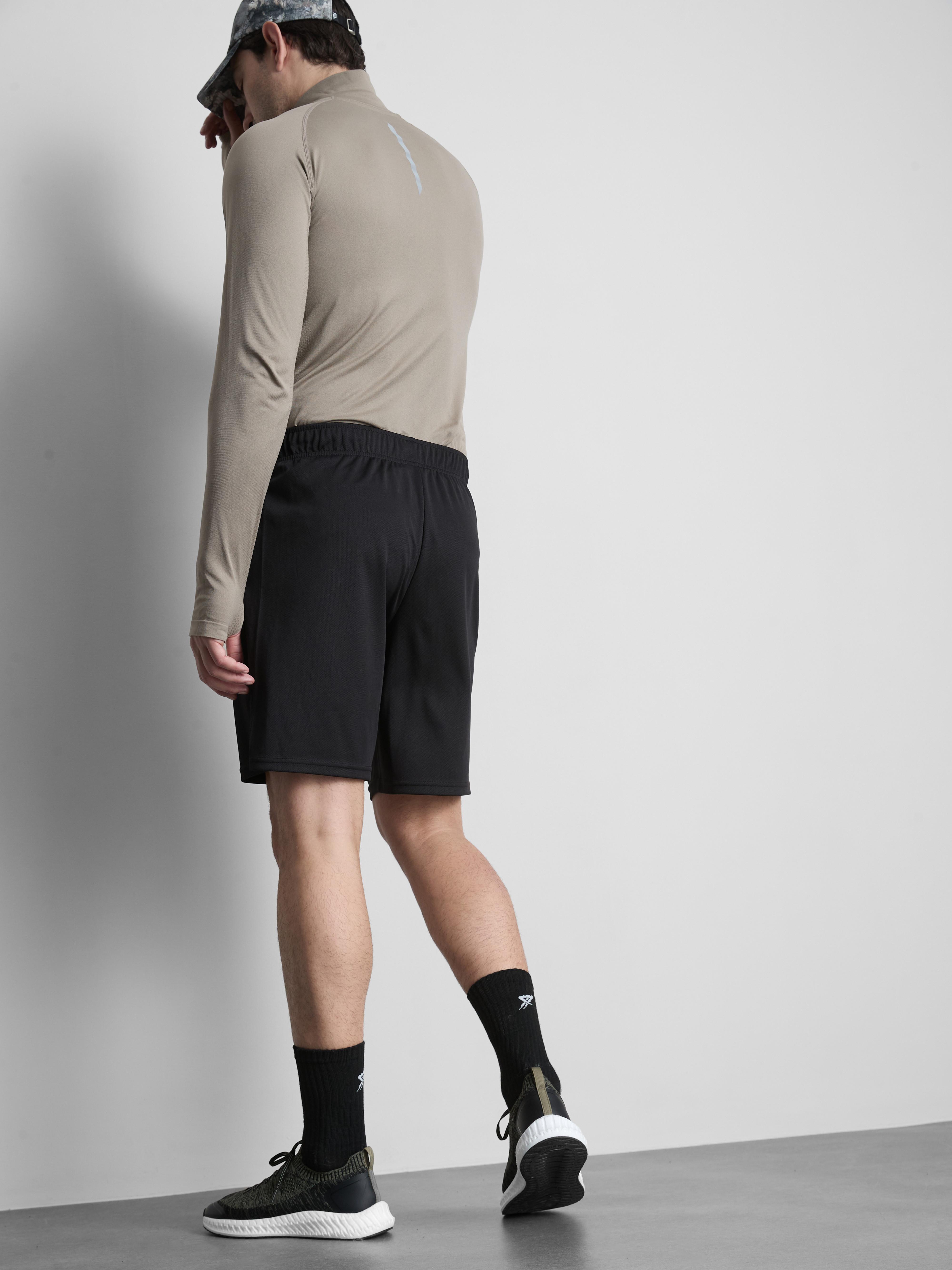 Mesh Gym Shorts - Black