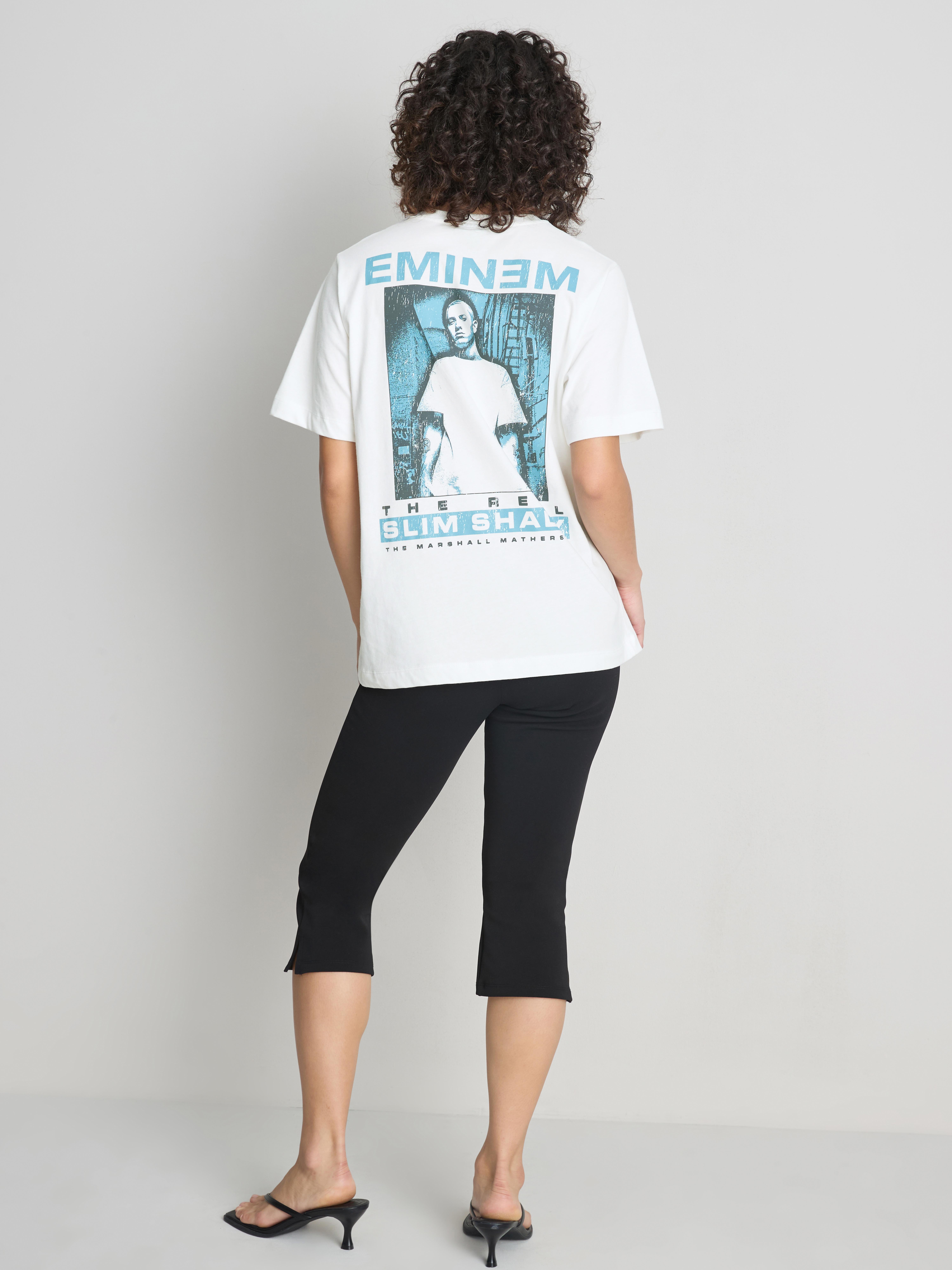 Eminem Pure Cotton Graphic Tee - White