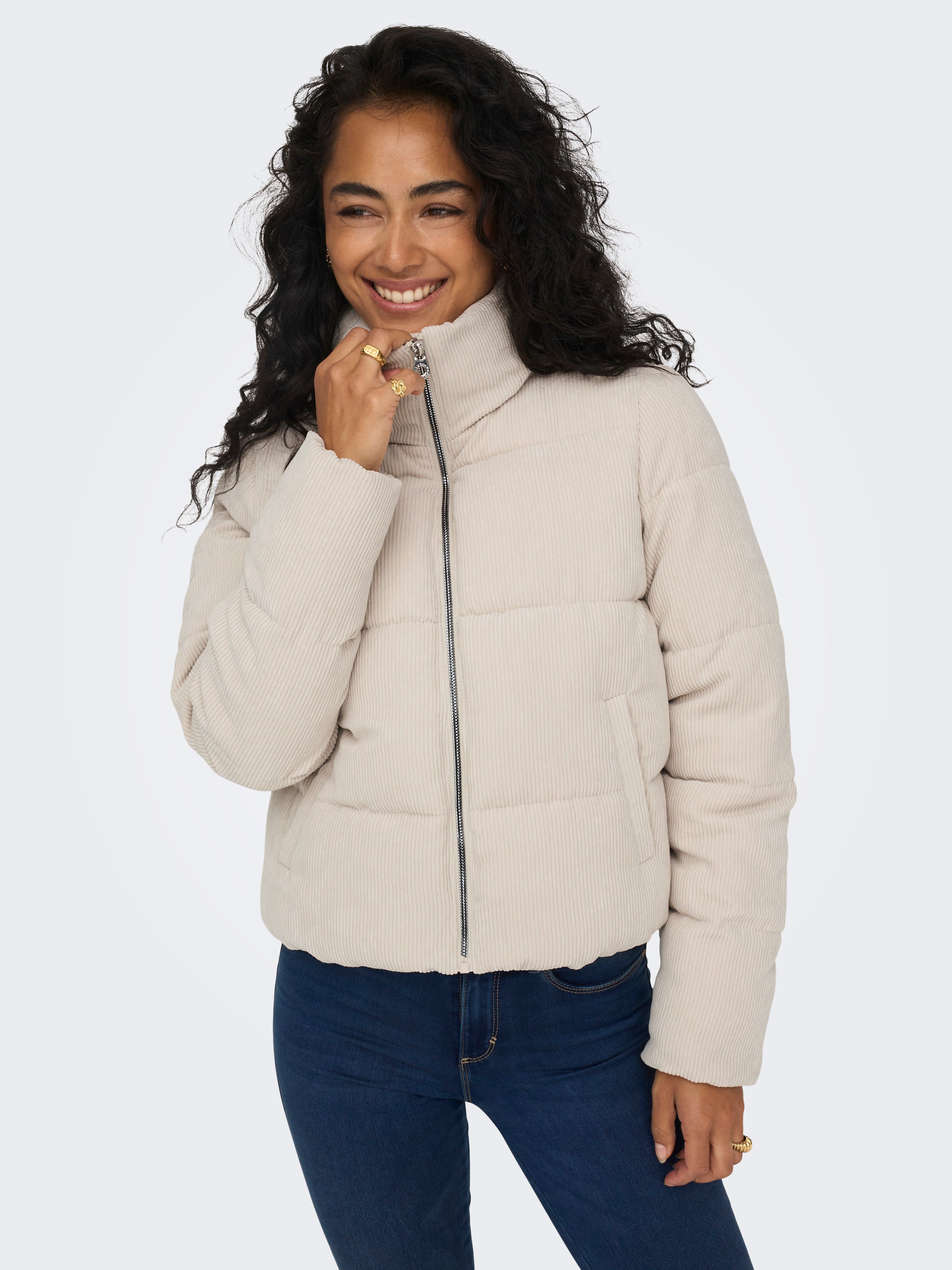 ONLNEWDOLLY Corduroy Puffer jacket Moonstruck