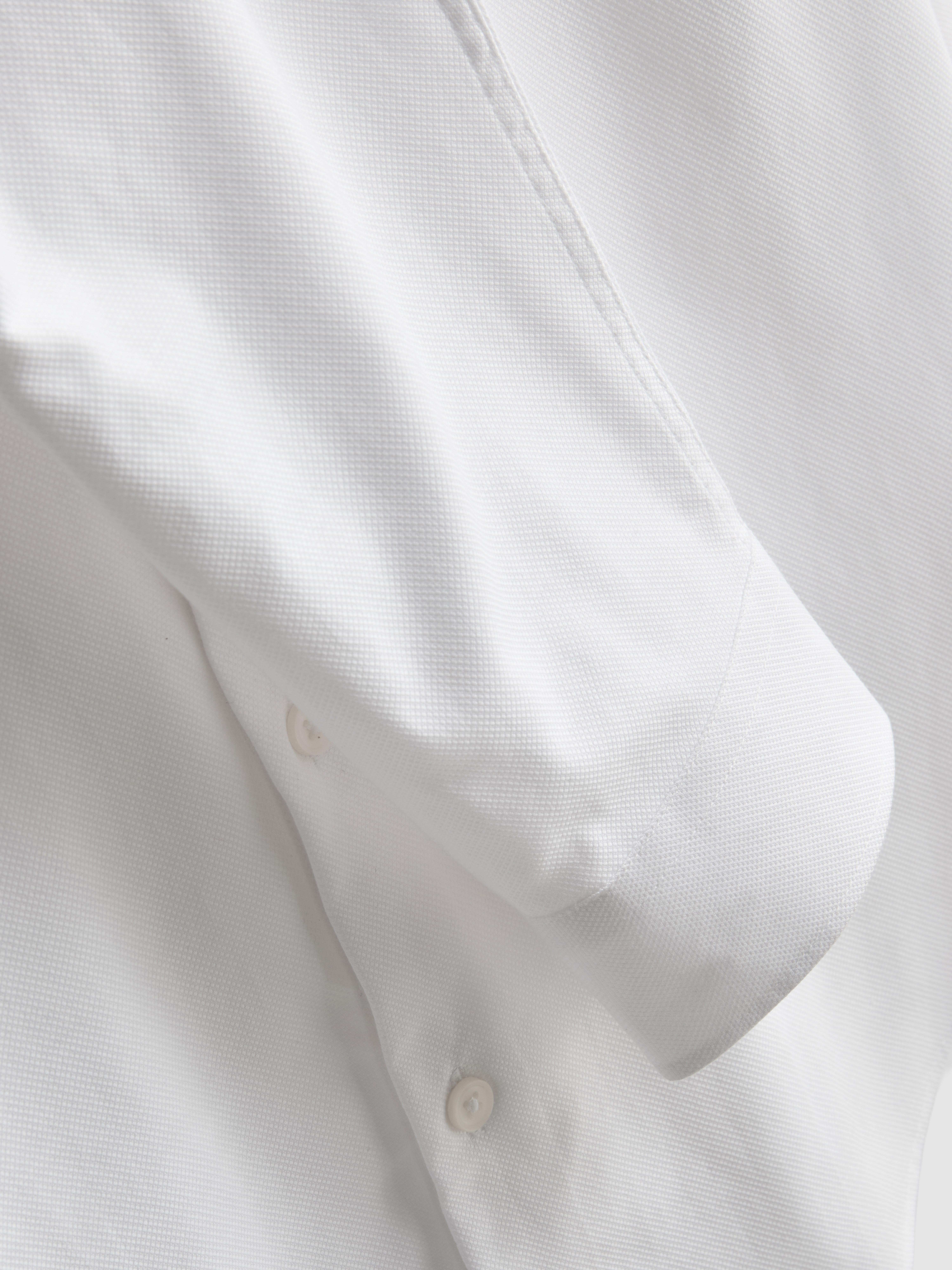 Textured Oxford Shirt - White