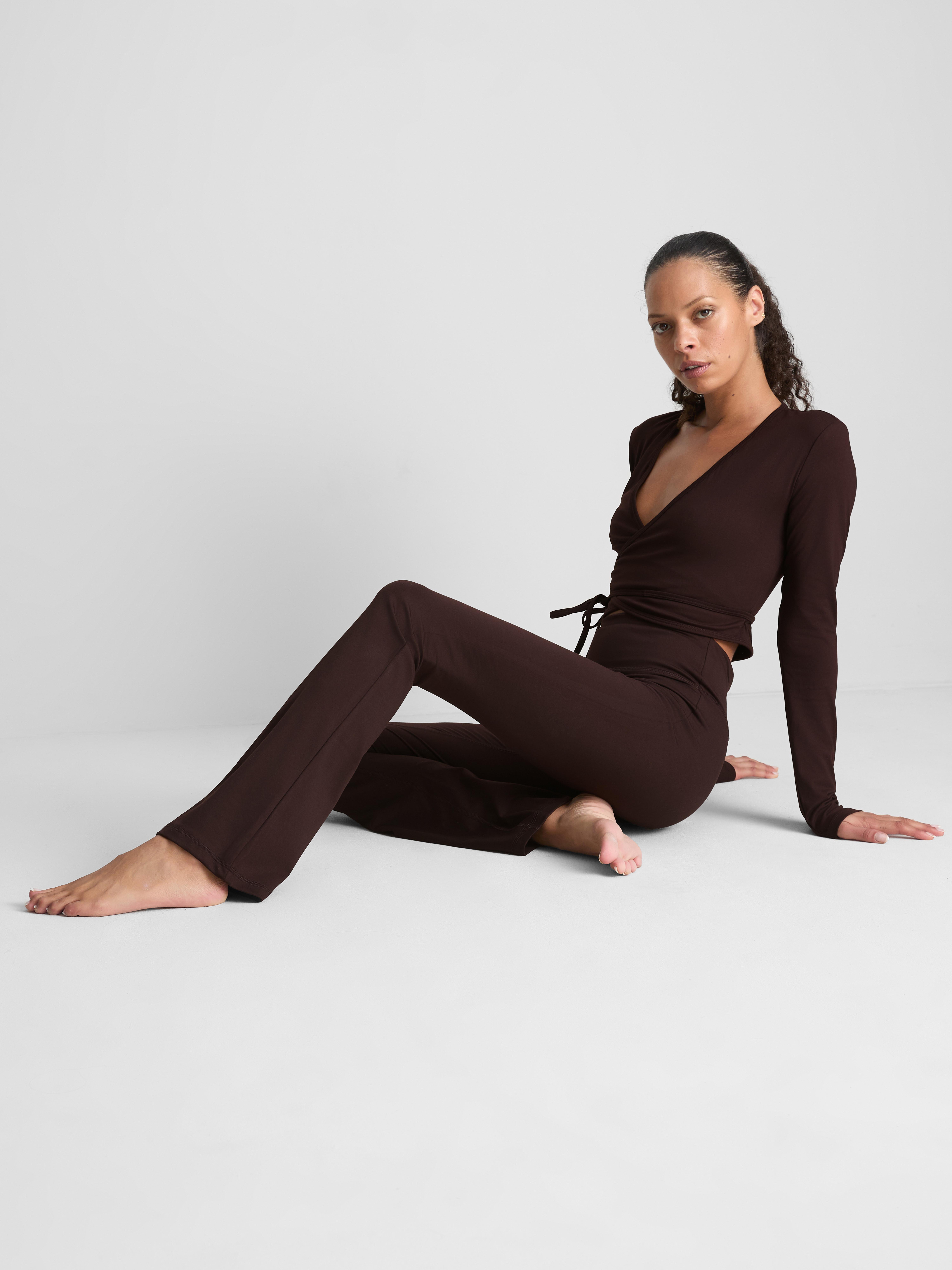 Primark Form | Smooth Support Flared Leggings - Dark Purple