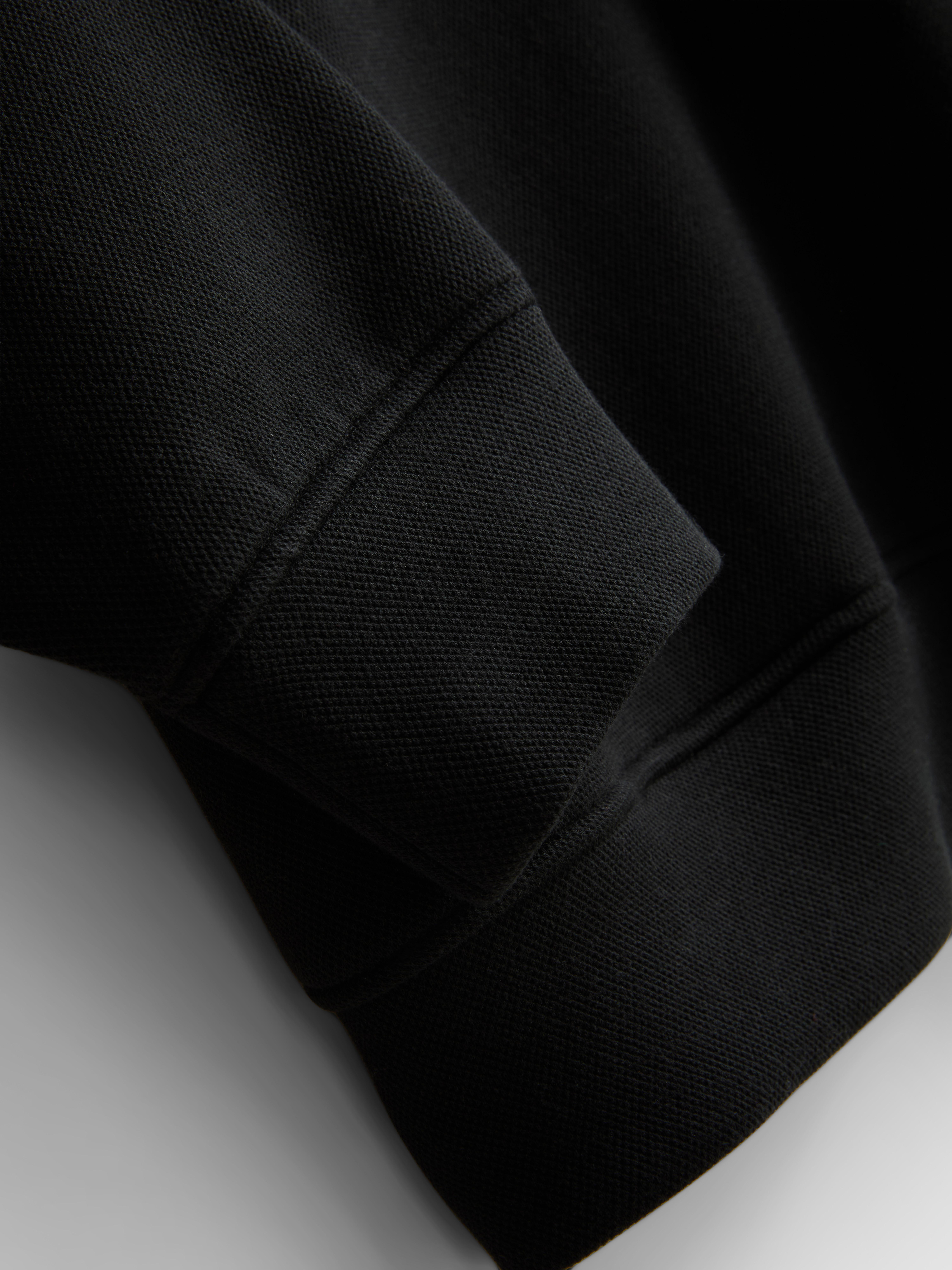 The Edit Quarter Zip Sweatshirt - Black