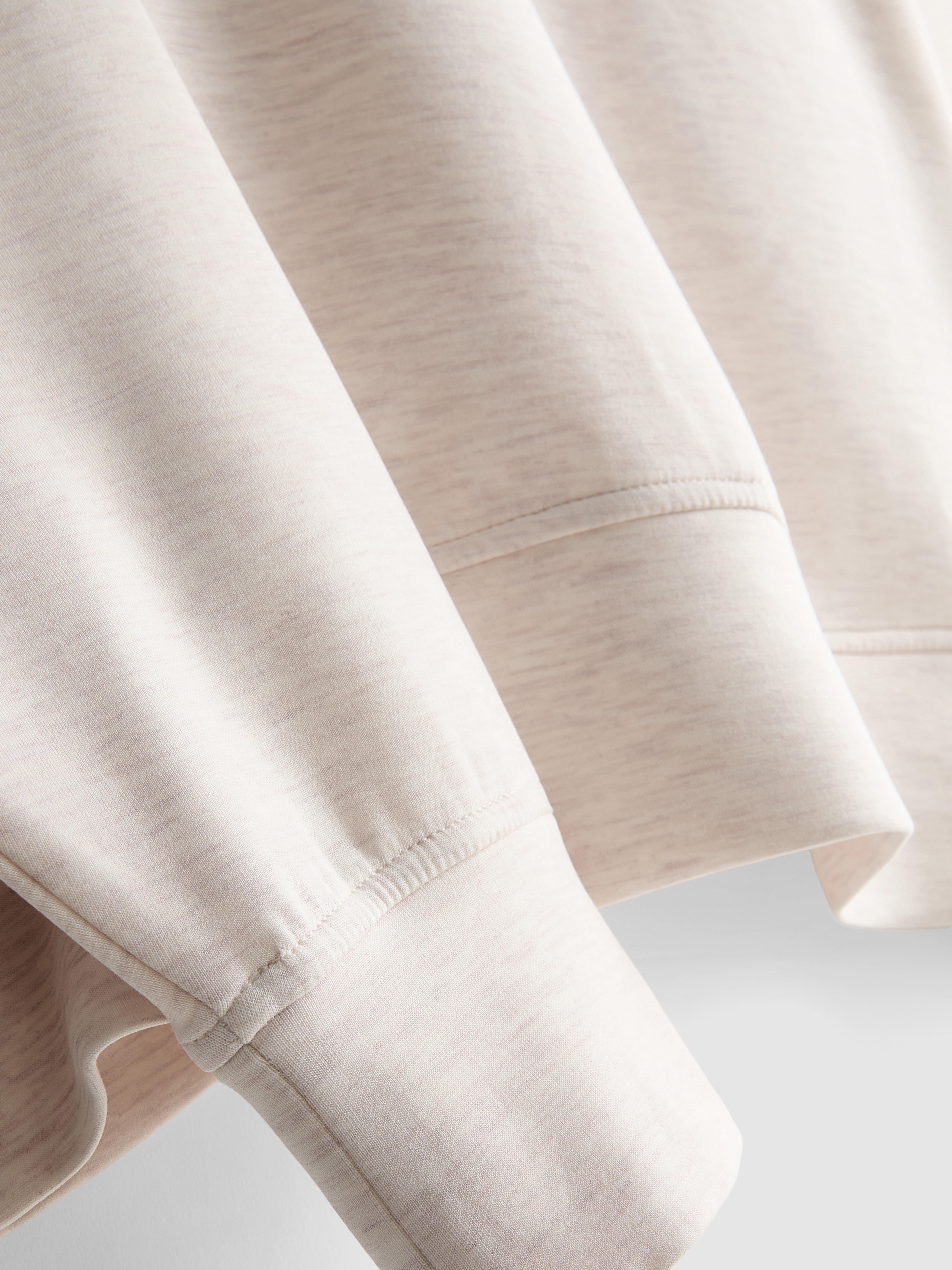Modal-Blend Crewneck Sweatshirt - Oatmeal