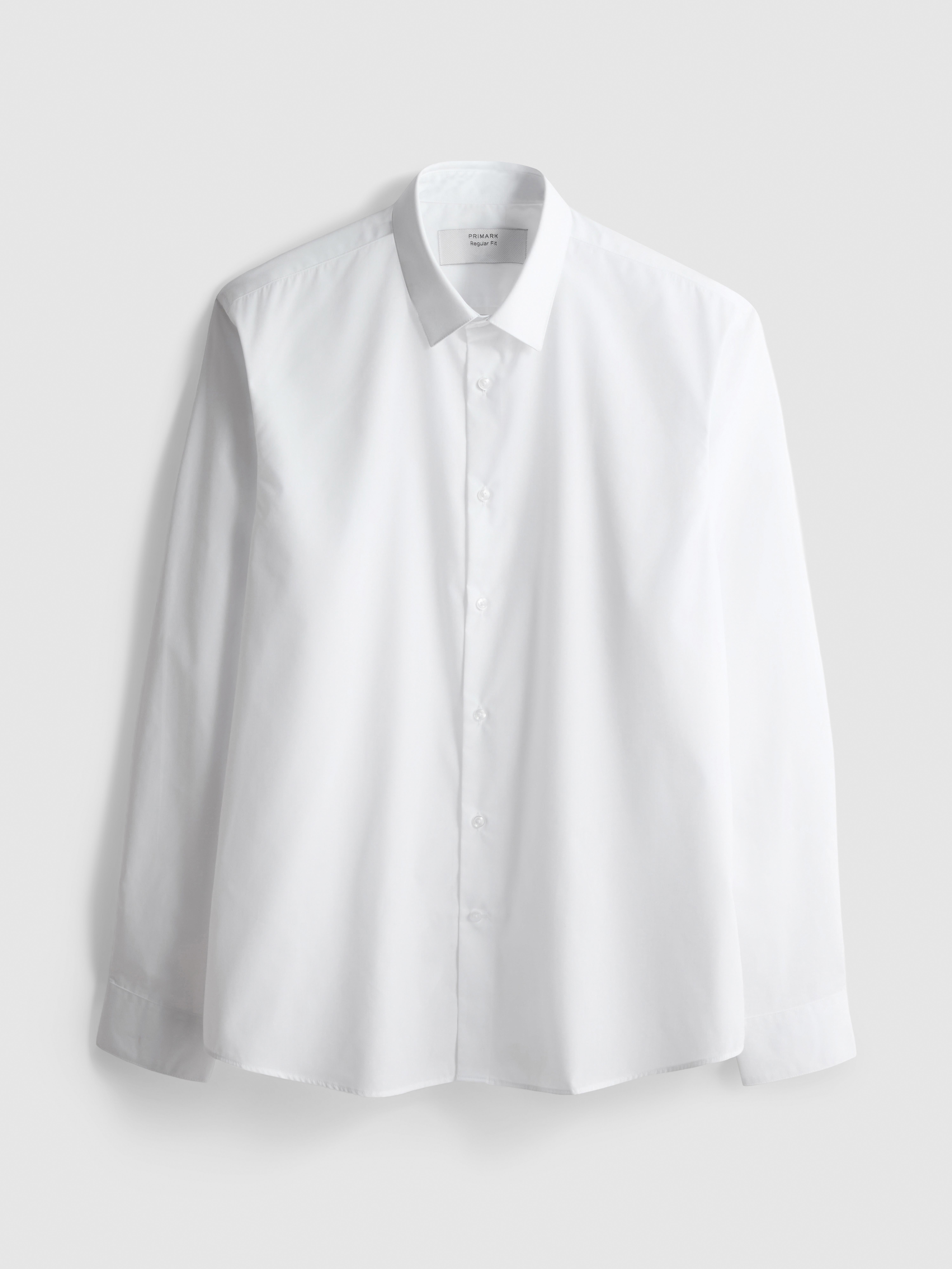 Long Sleeve Regular Fit Formal Shirt - White