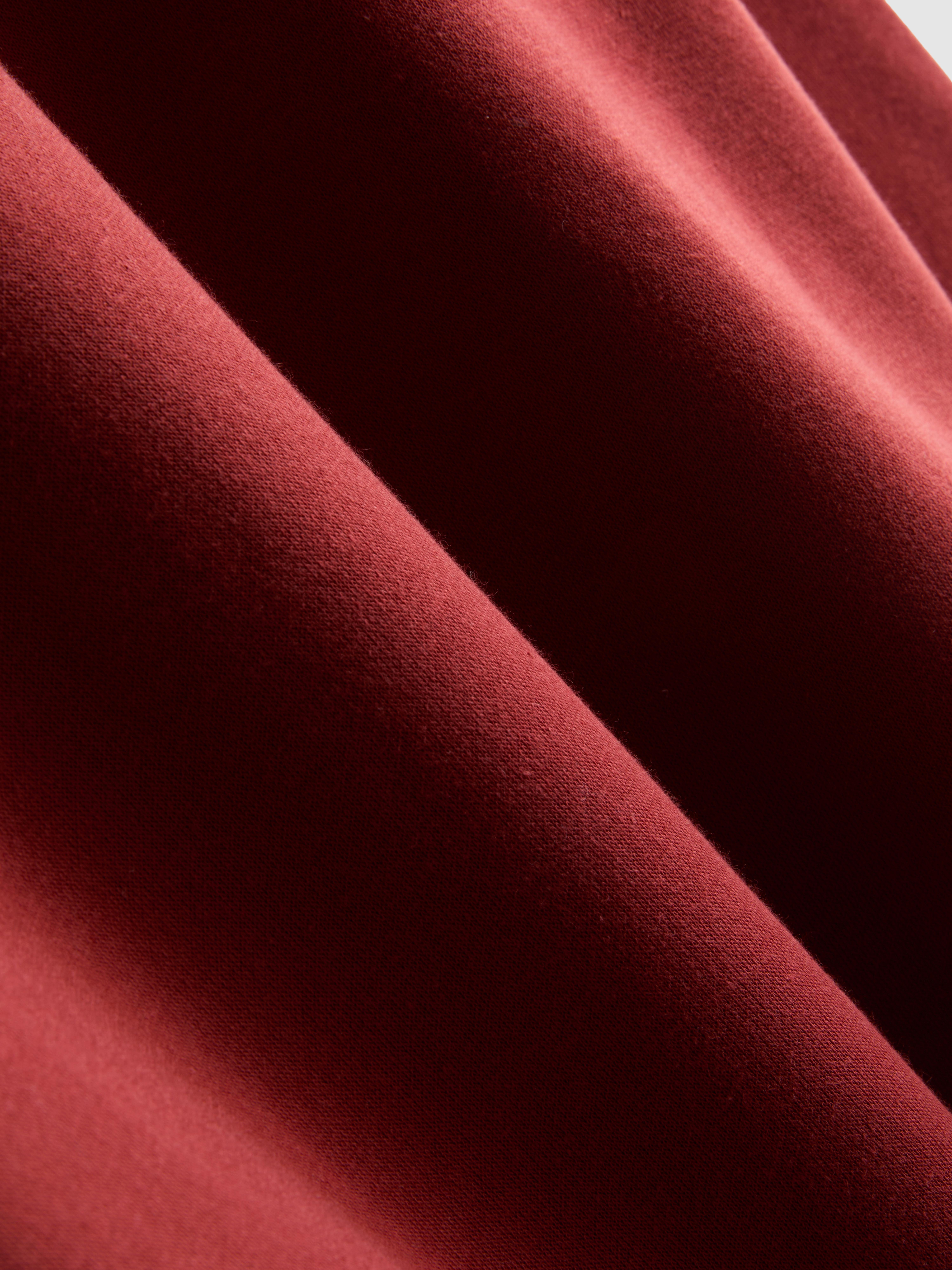 Essential Cotton Blend Sweatshirt - Burnt Orange