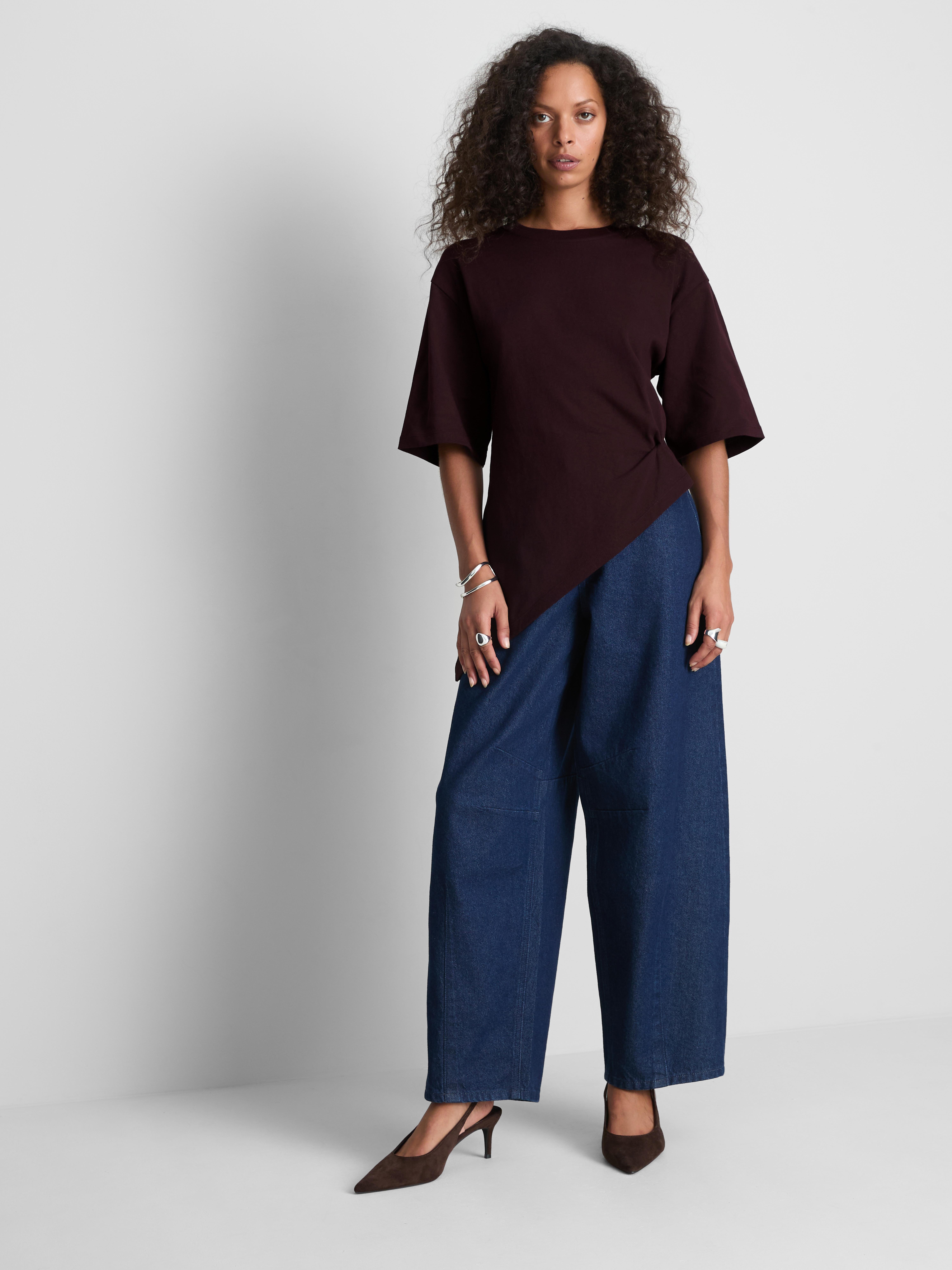 Paula Echevarría Asymmetric Knot Tee - Fig