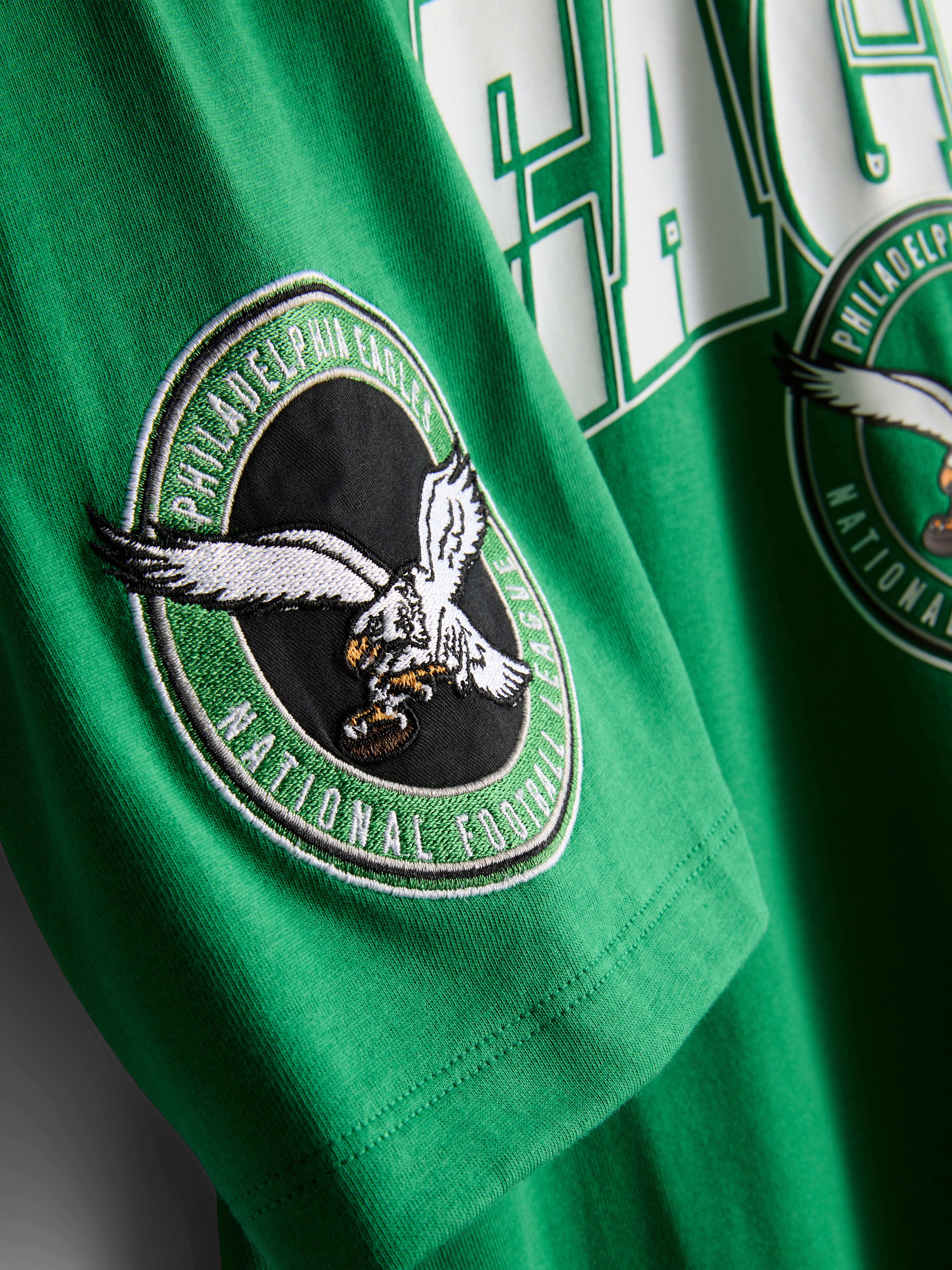 NFL Philadelphia Eagles Pure Cotton Graphic T-Shirt - Green
