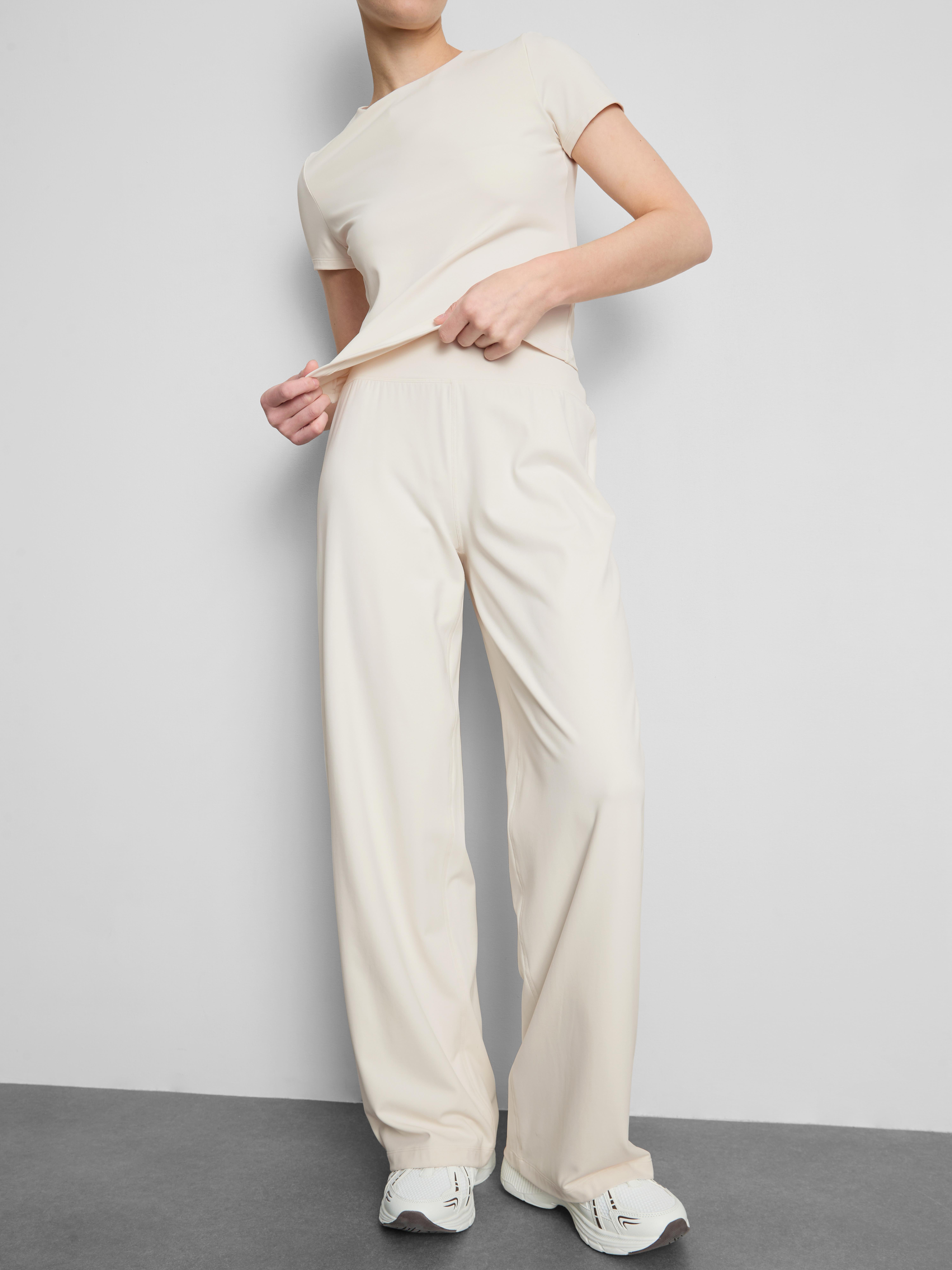 Buttery Soft Palazzo Pants - Ivory