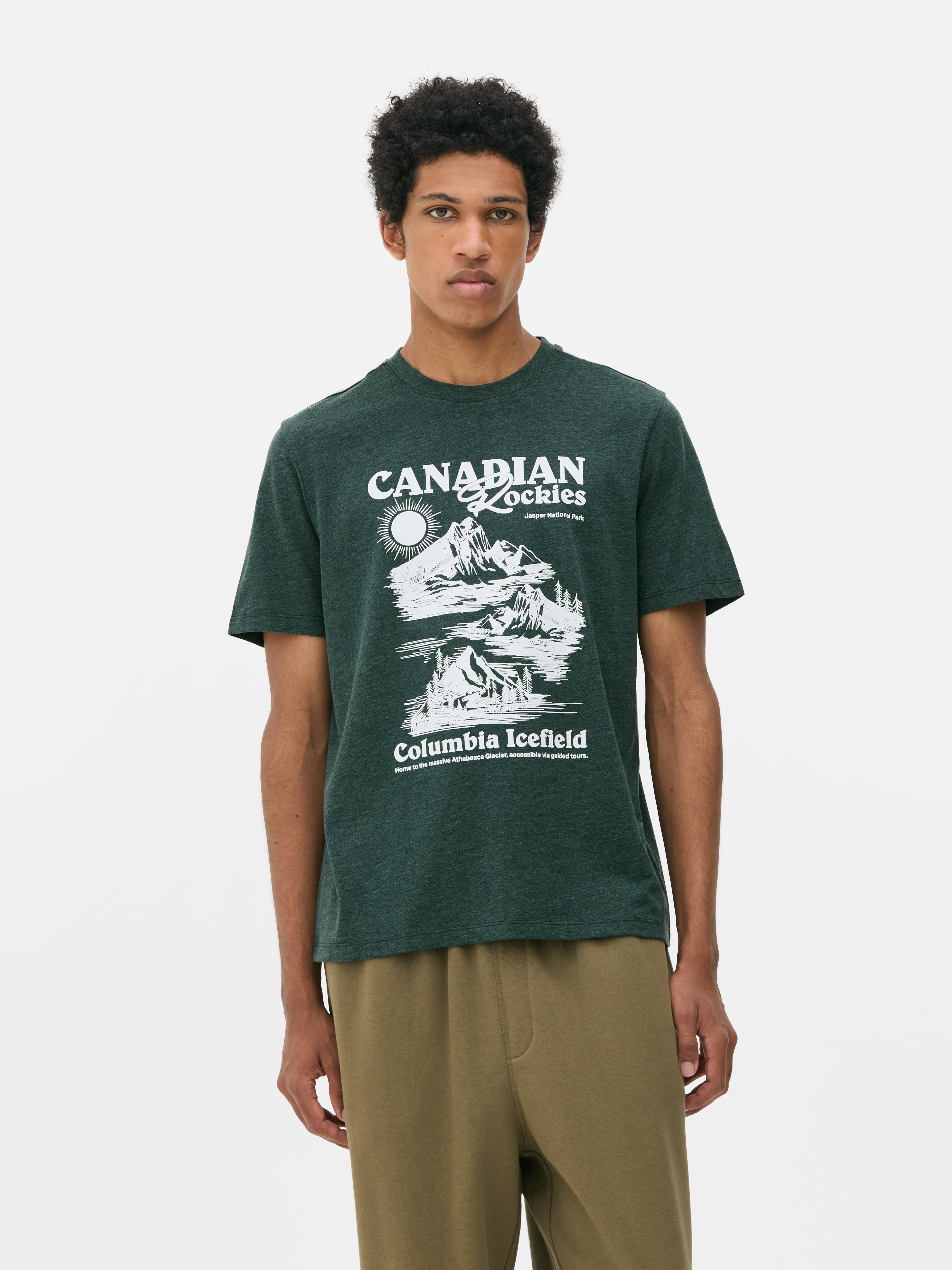 Canadian Rockies Short-Sleeve T-Shirt - Green