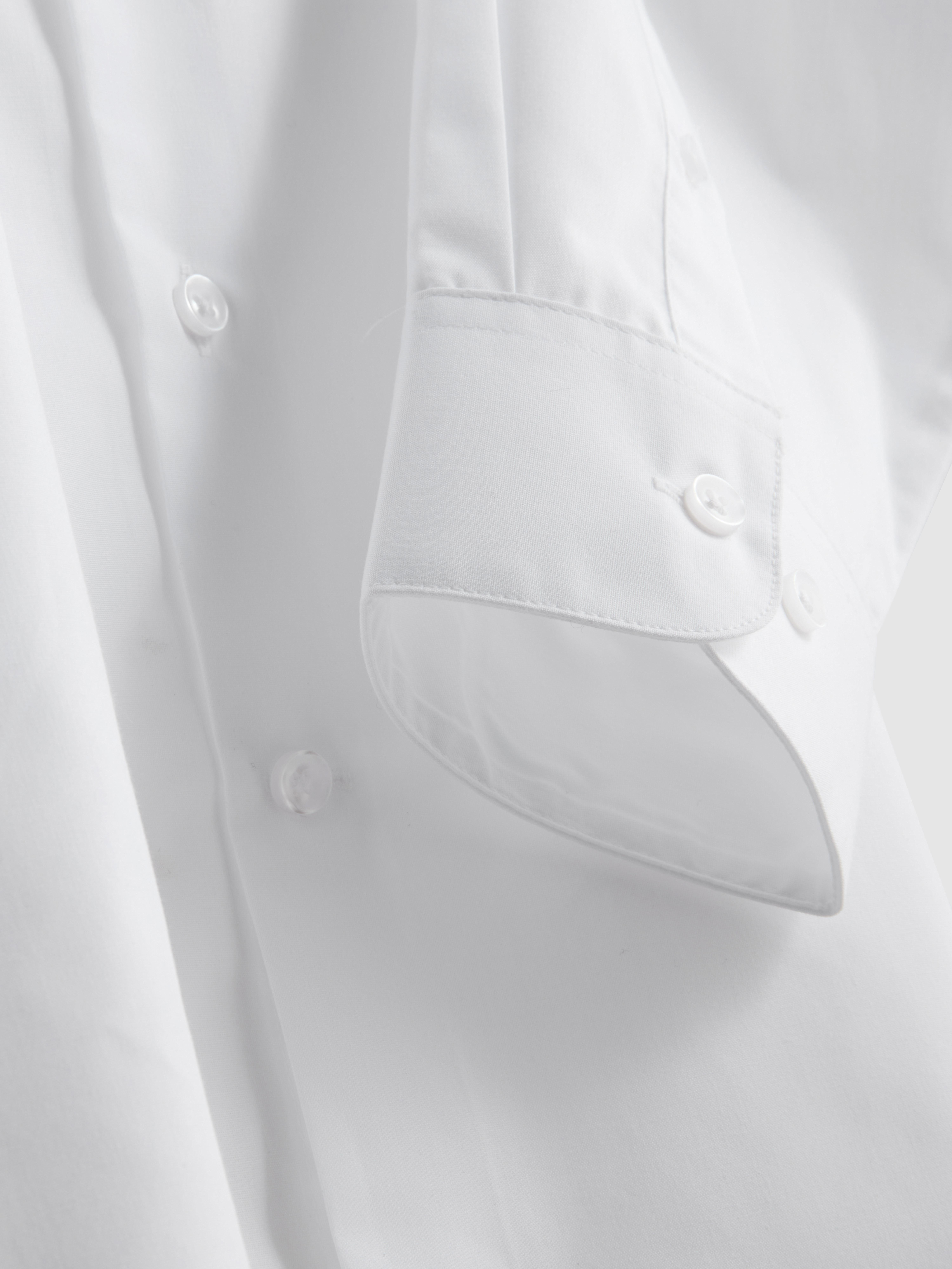 Long Sleeve Regular Fit Formal Shirt - White