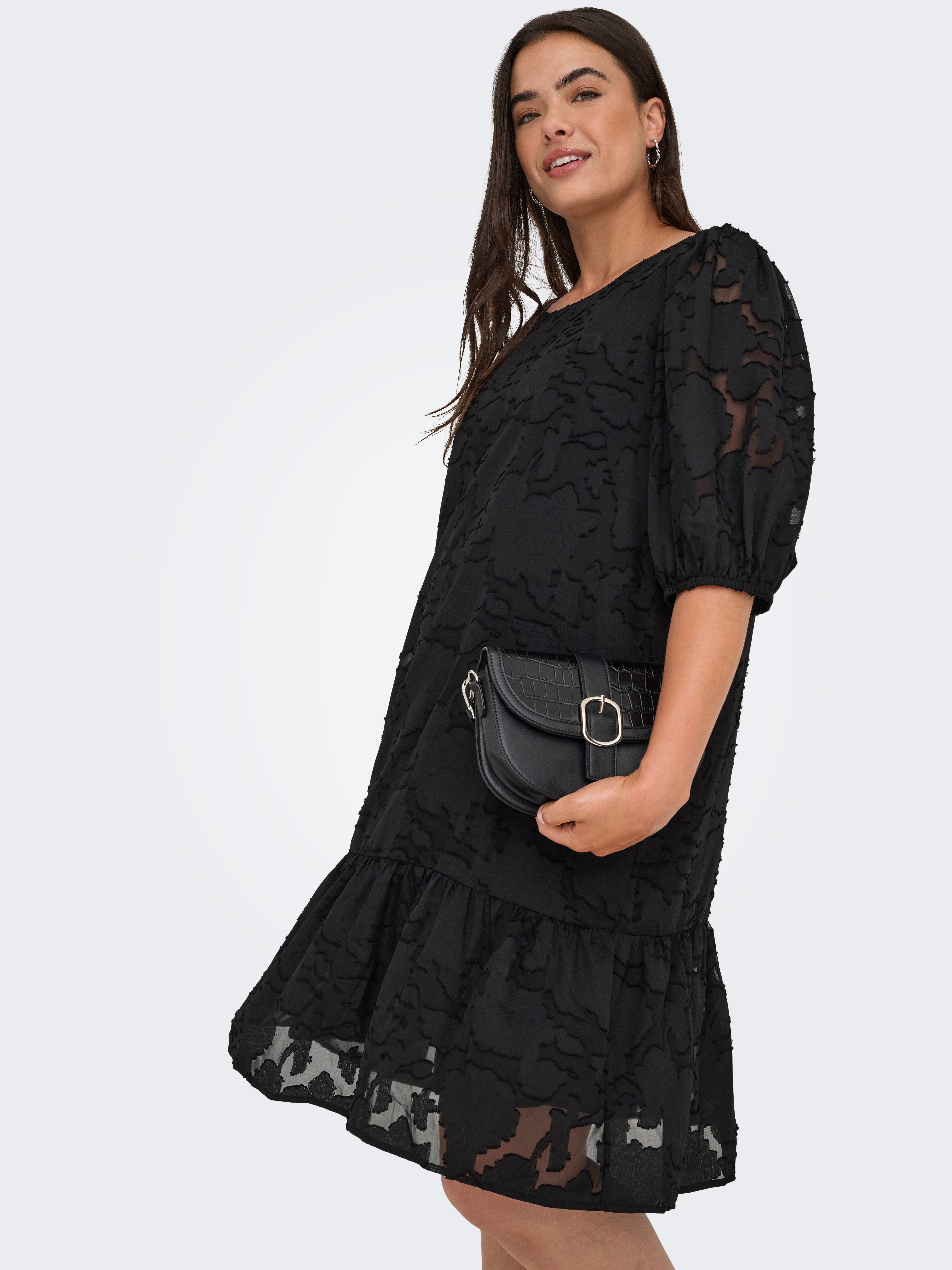 CARADELIA Short dress Black