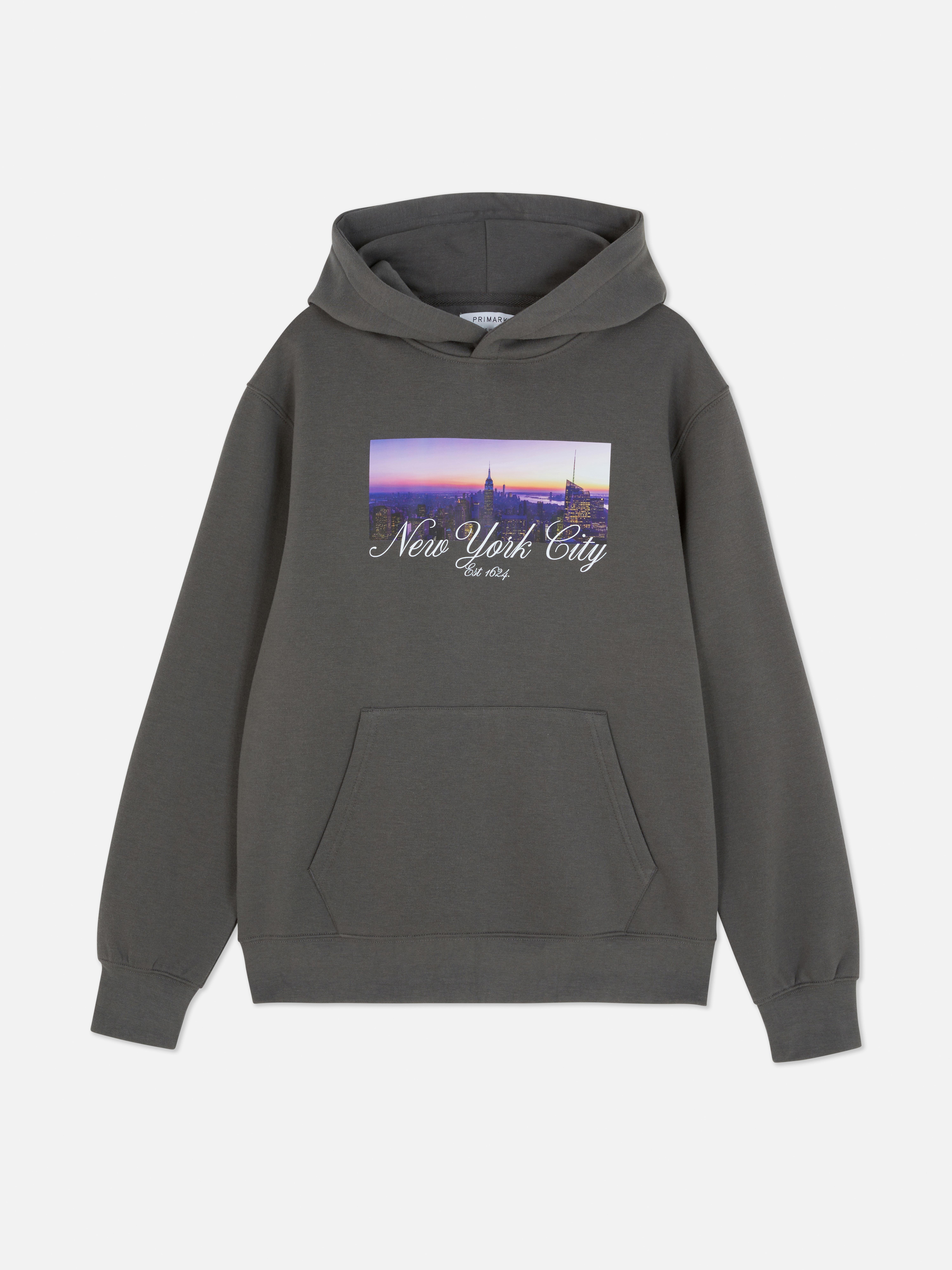 New York City Hoodie - Charcoal