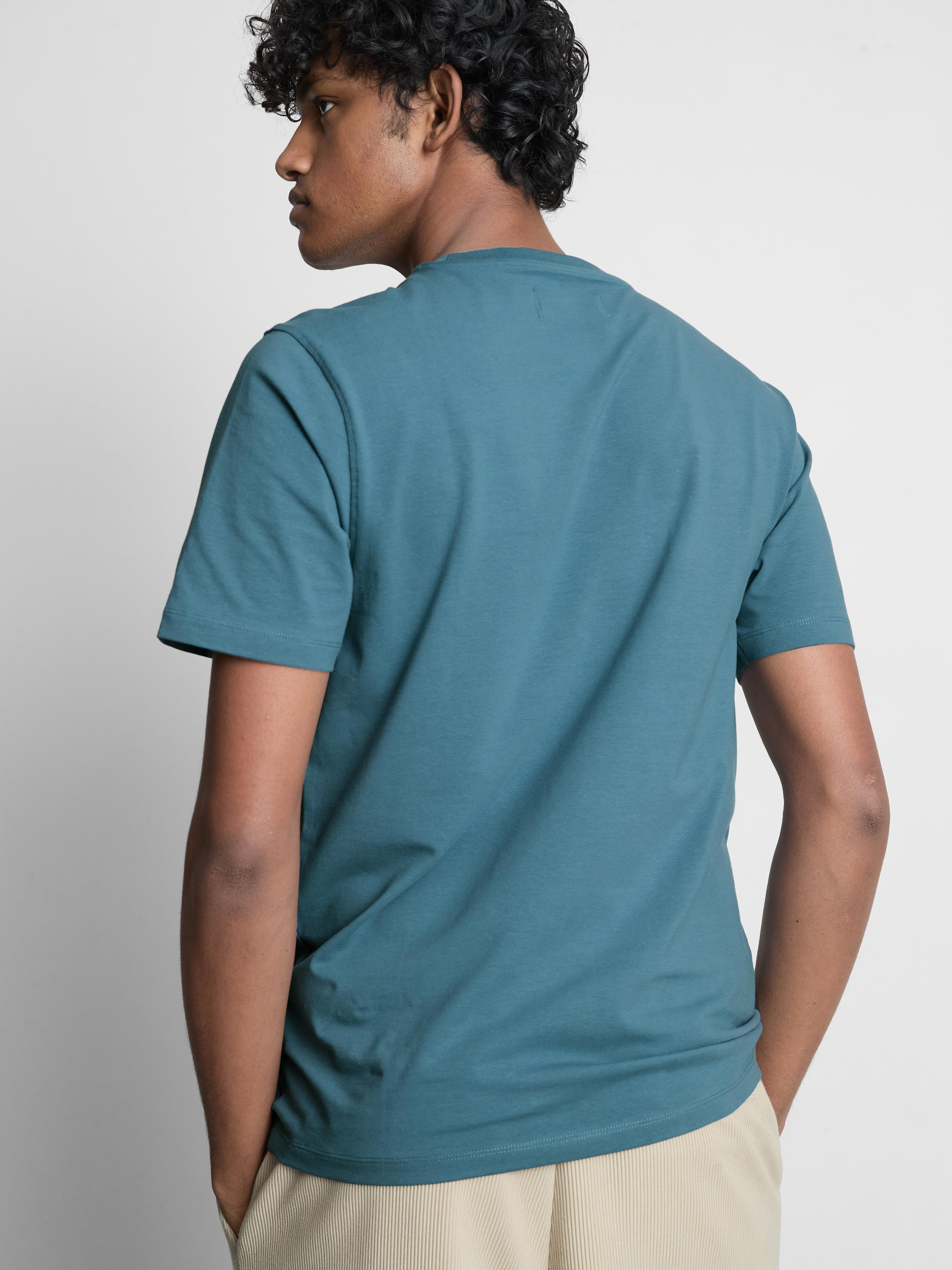 Slim-Fit Stretch T-Shirt - Teal