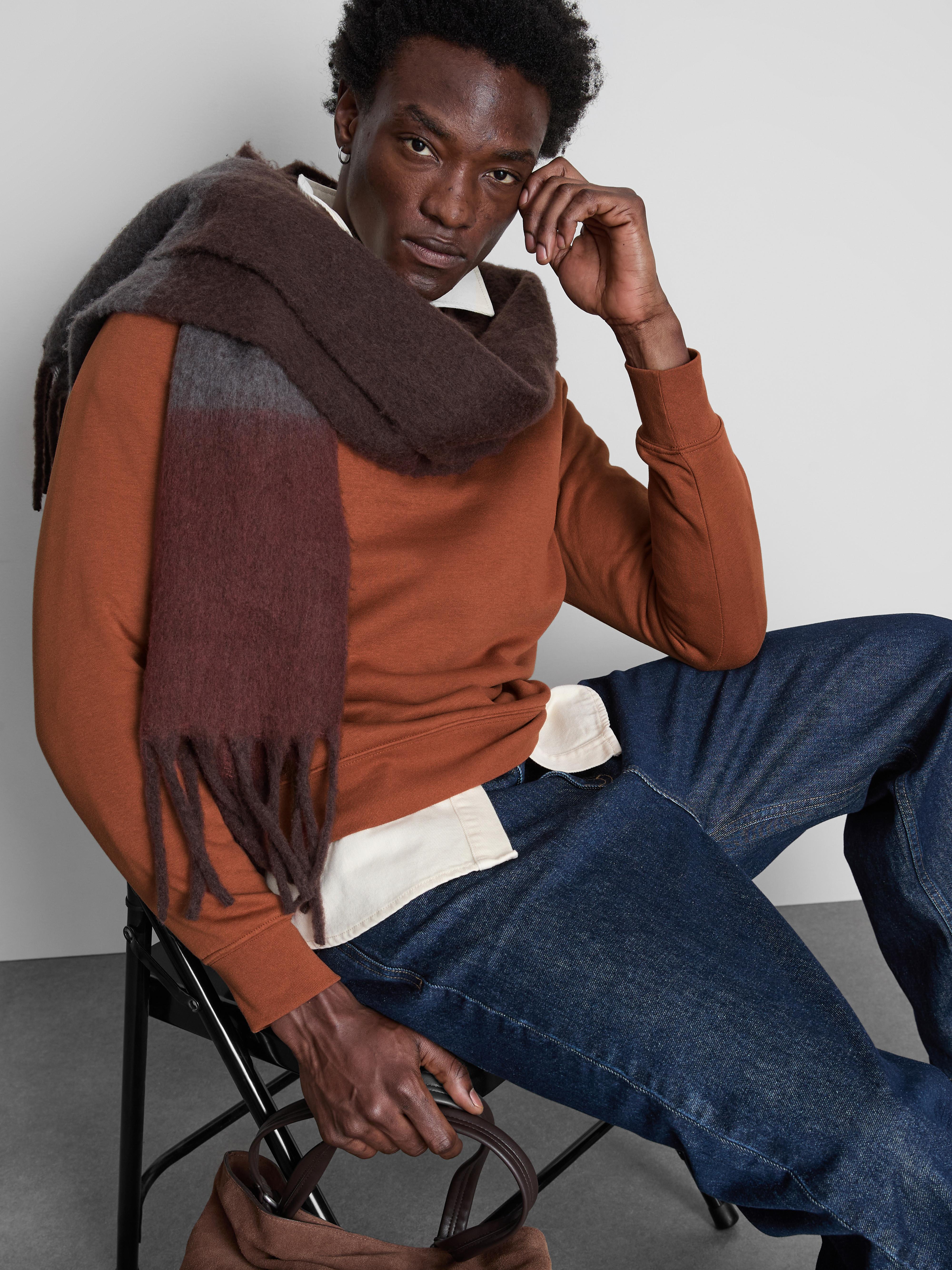 Essential Crew Sweatshirt - Burnt Orange