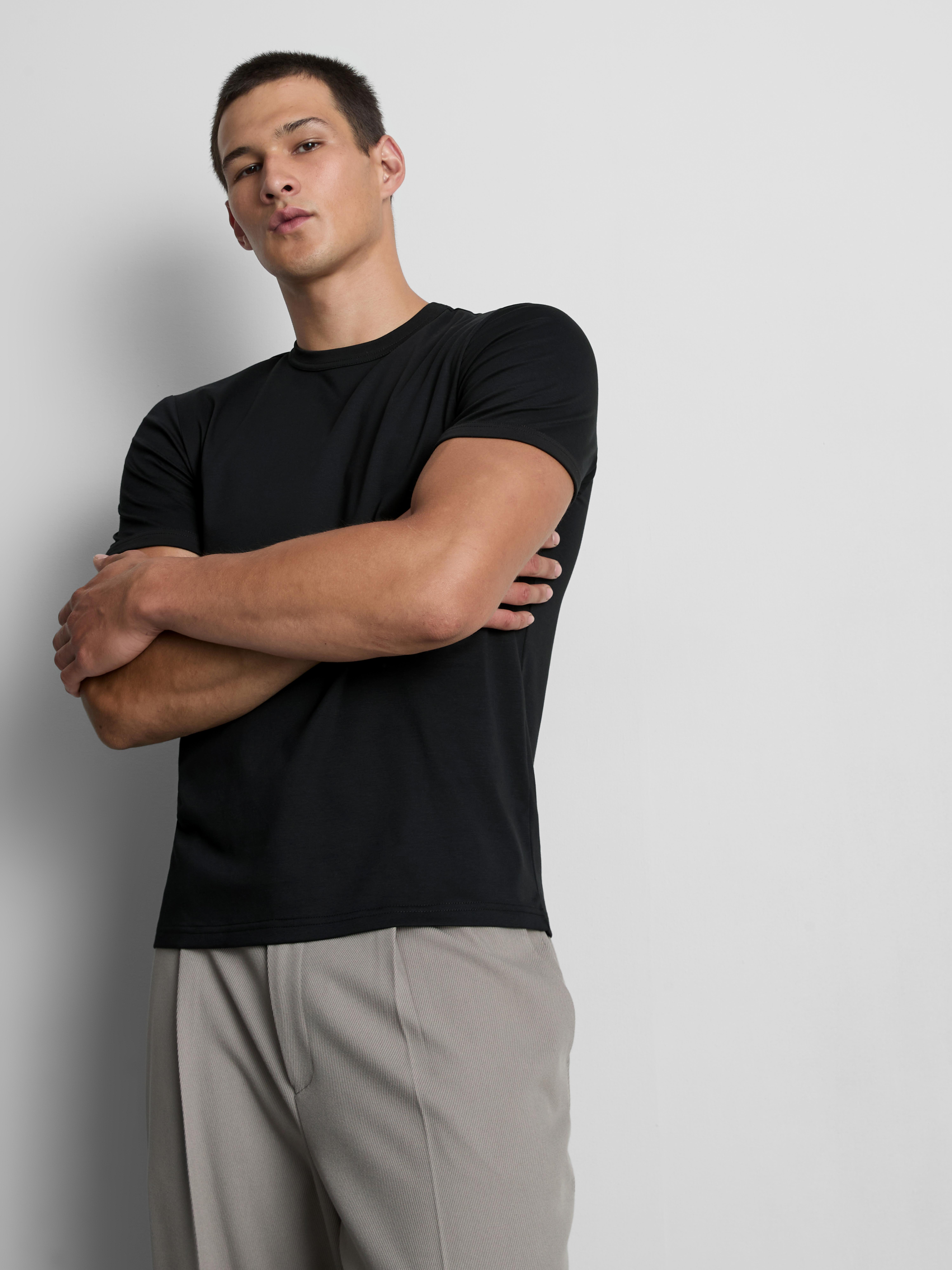 The Edit Slim Fit T-Shirt - Black