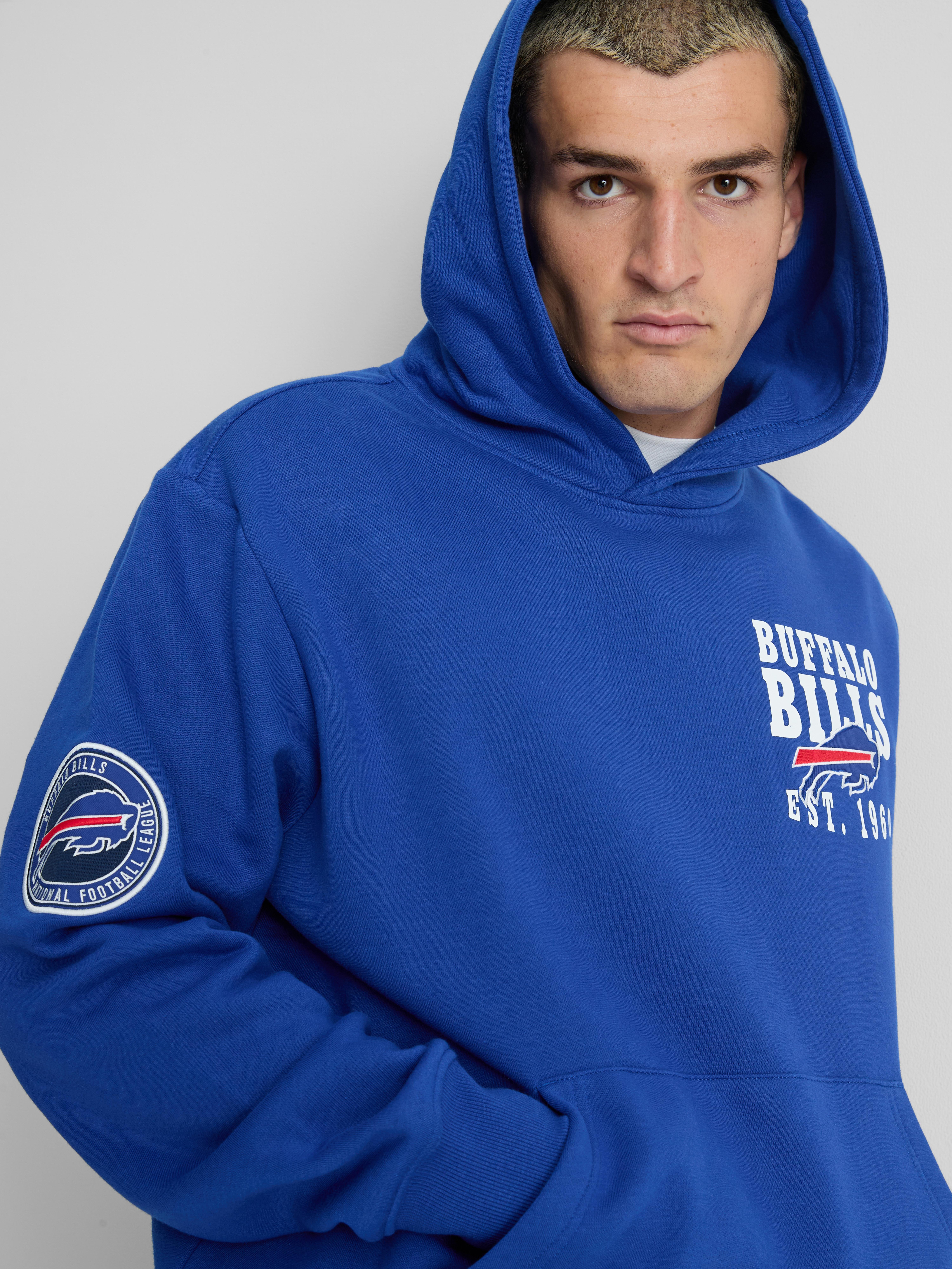 NFL Buffalo Bills Cotton-Rich Hoodie - Blue