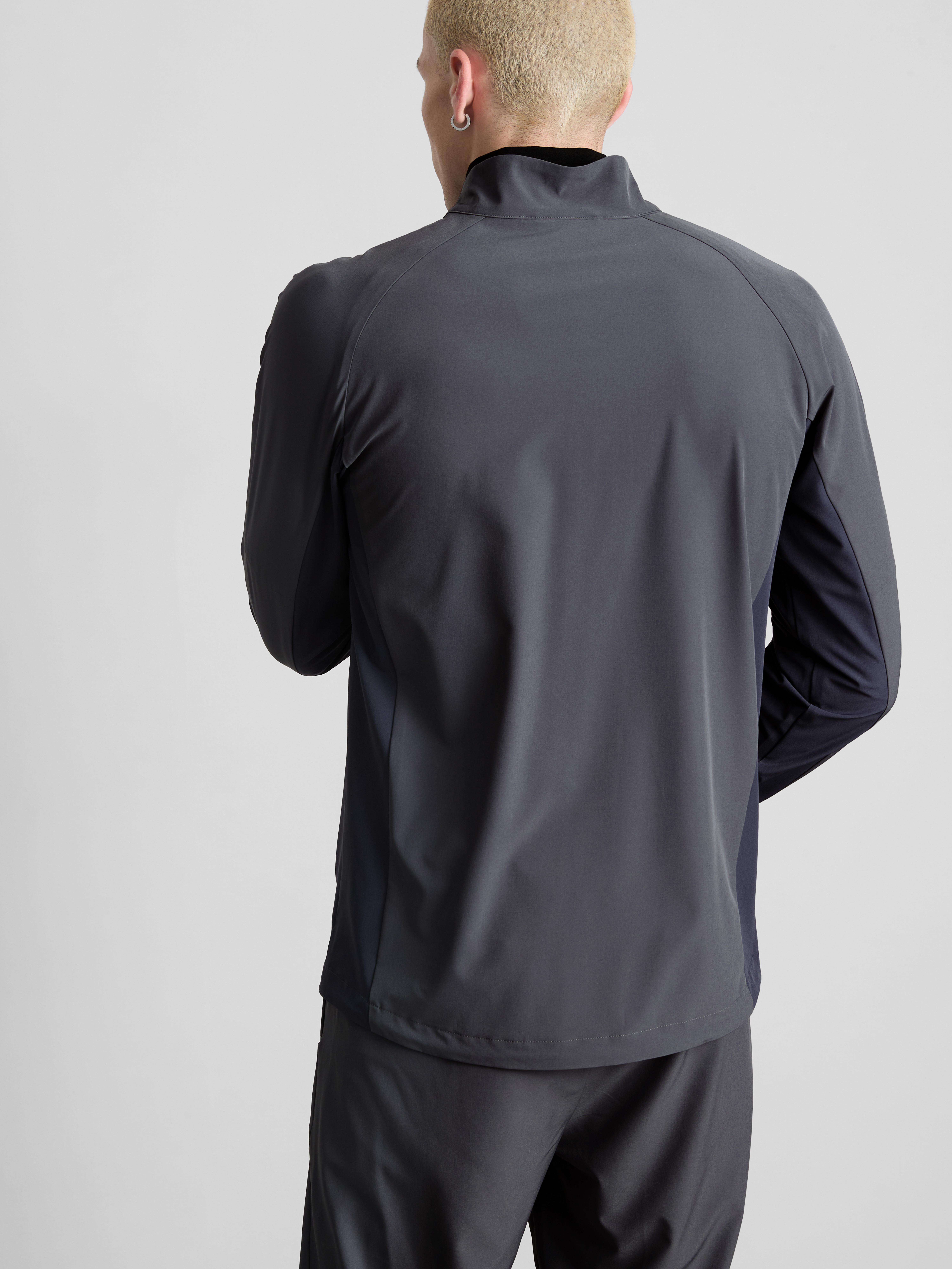 Zip-Up Active Jacket - Blue