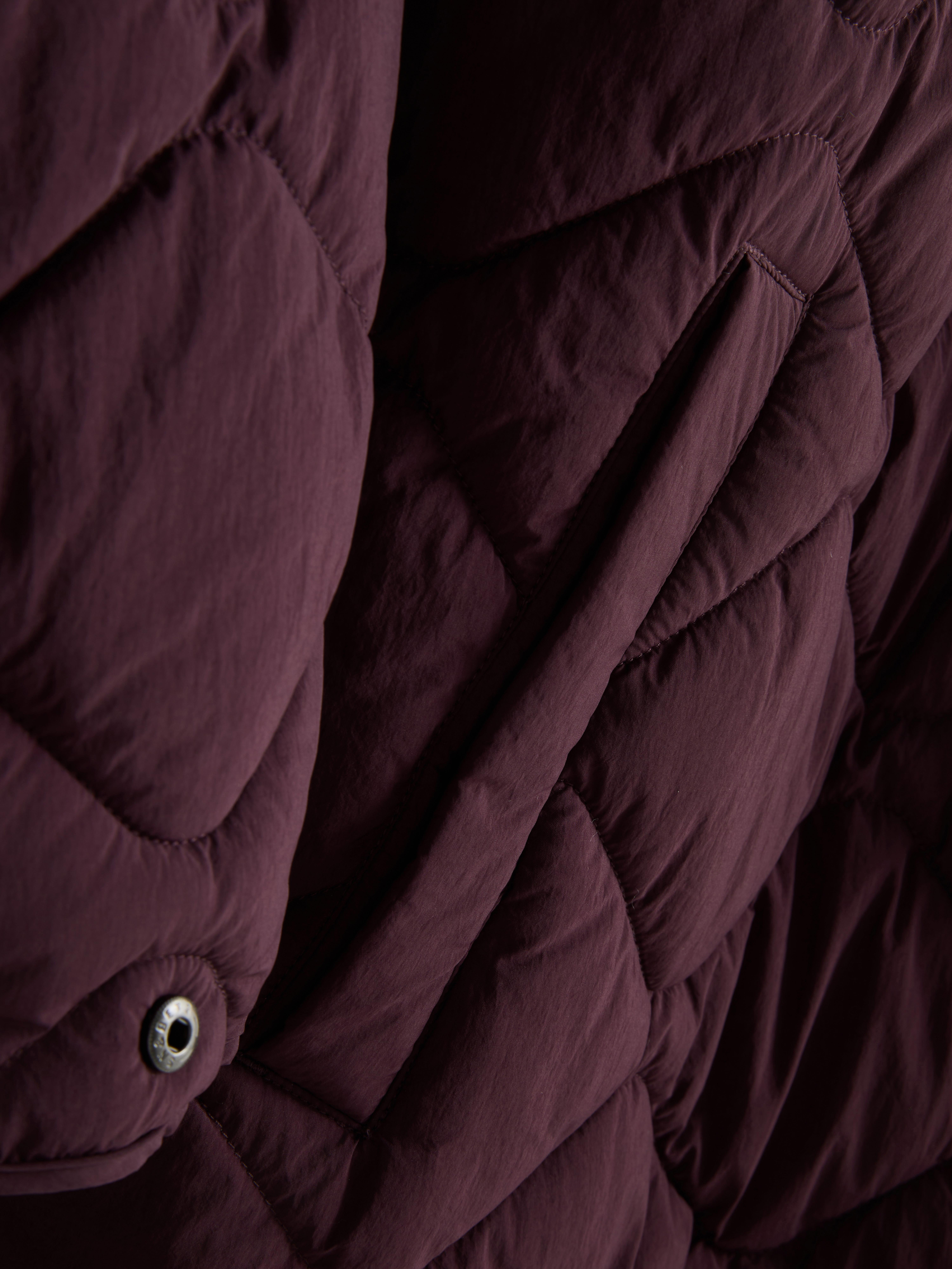 Hooded Quilted Jacket - Fig