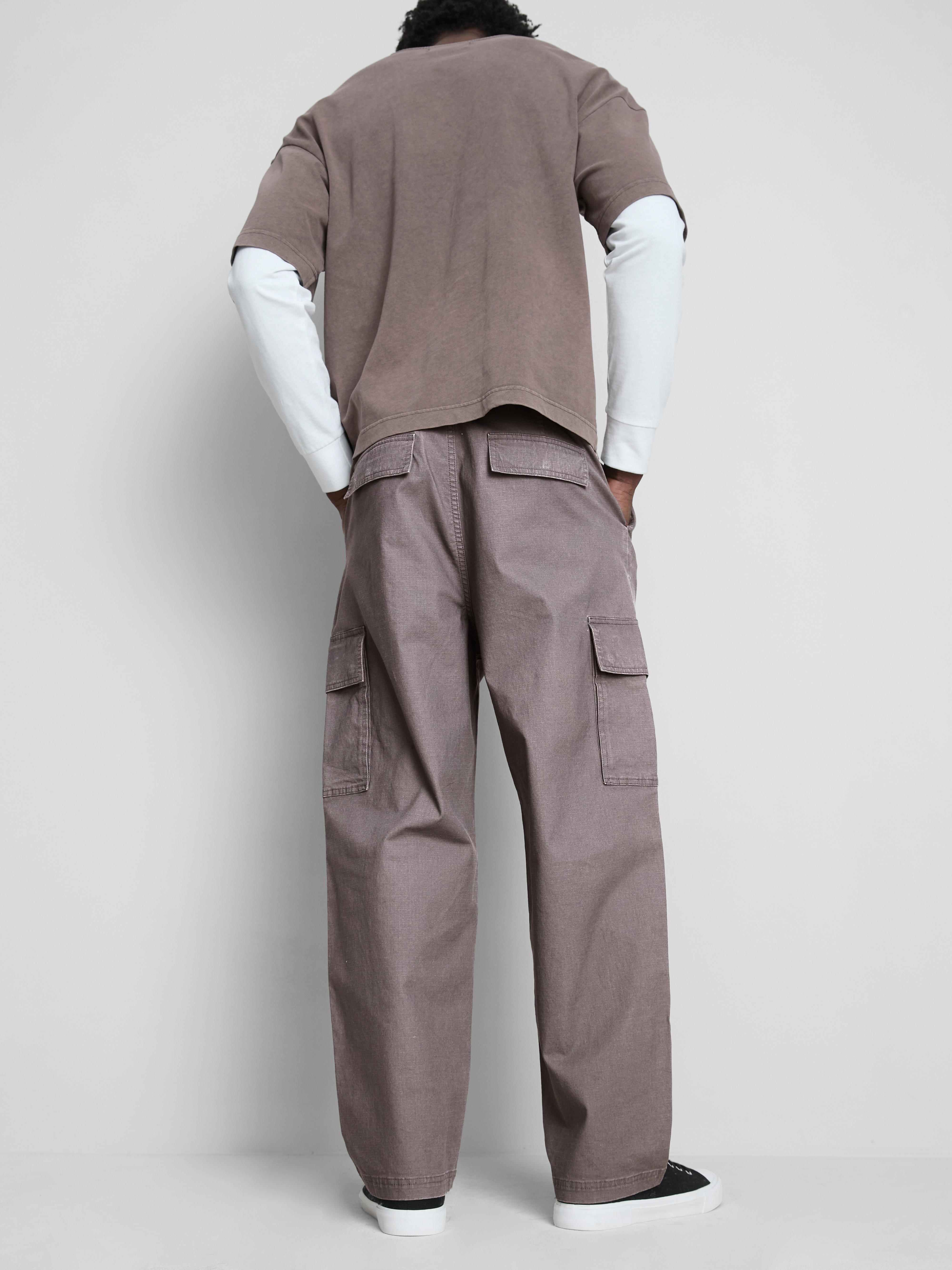 Utility Cargo Pants - Gray