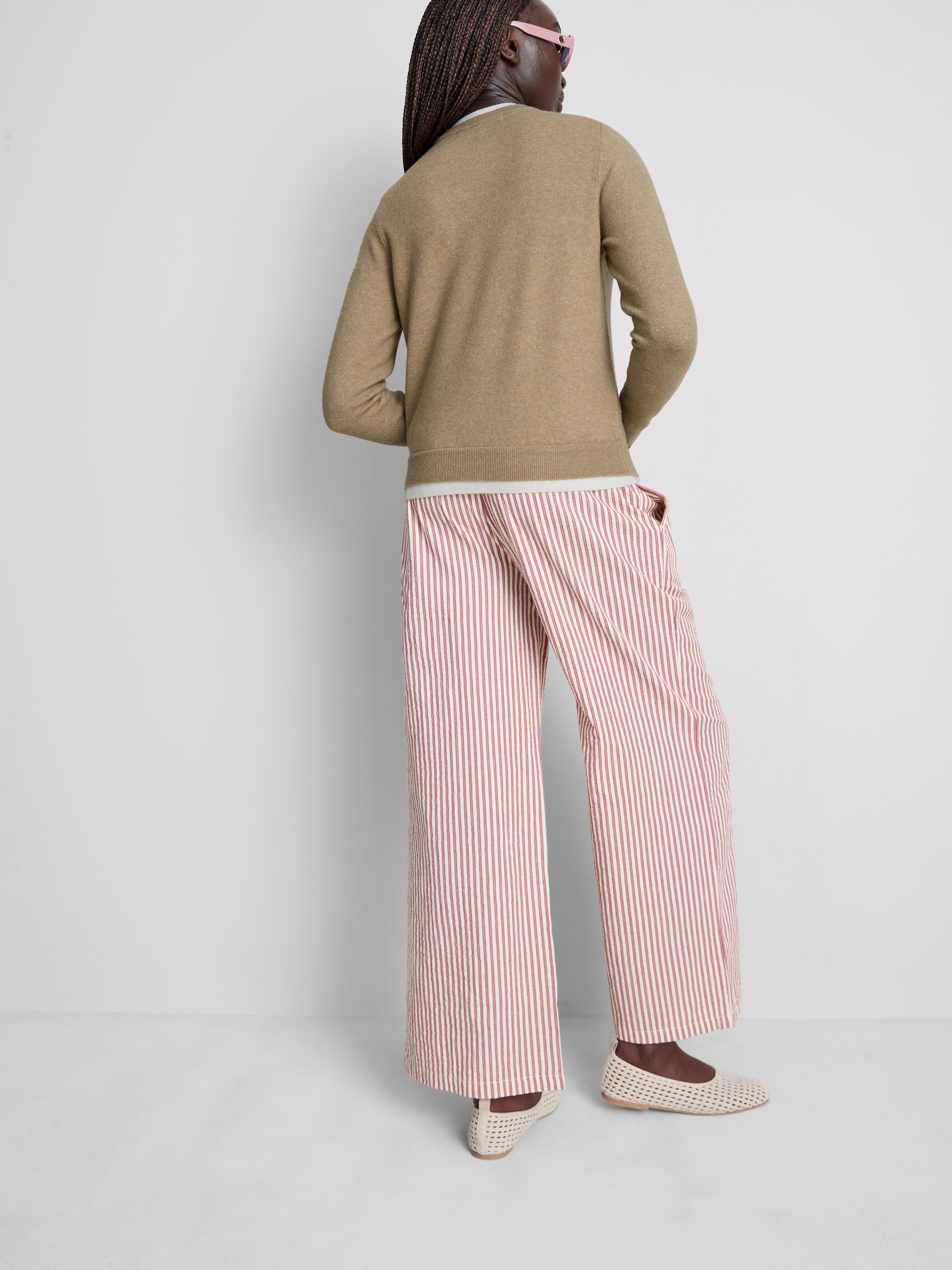 Knitted Double Layered Cardigan - Oatmeal