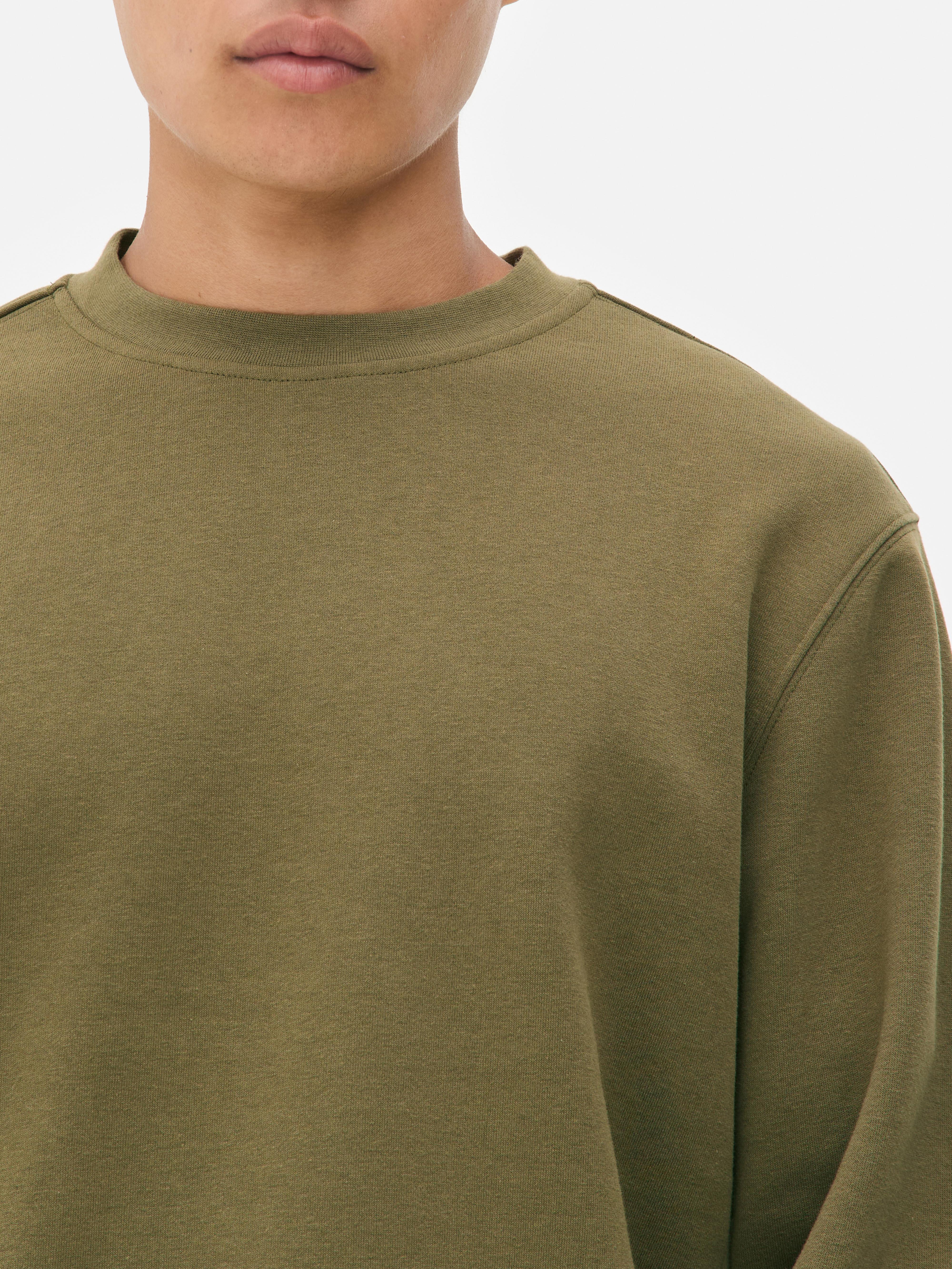 Essential Crew Sweatshirt - Olive