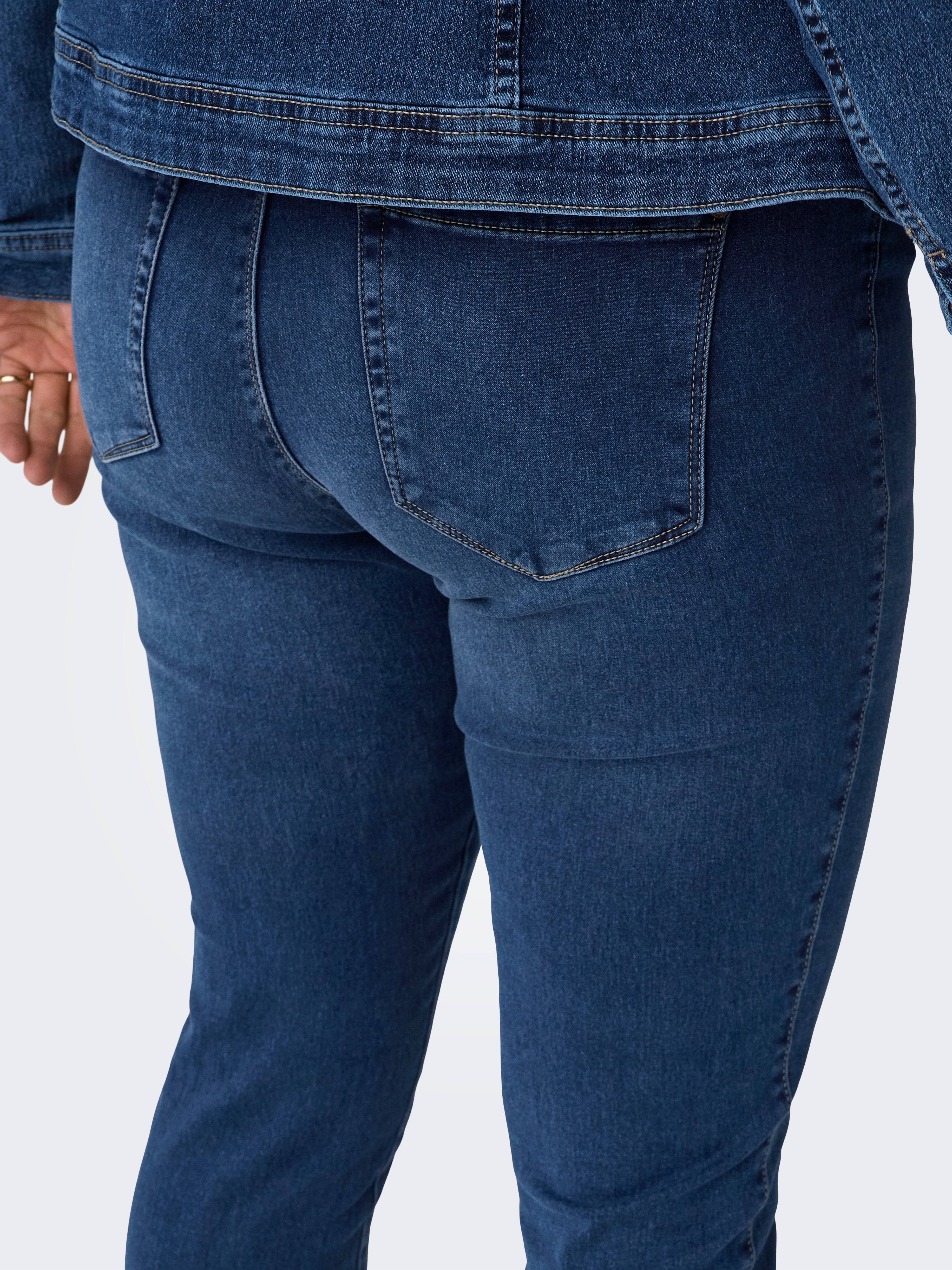 CARAUGUSTA High waist Skinny Fit Jeans Medium Blue Denim