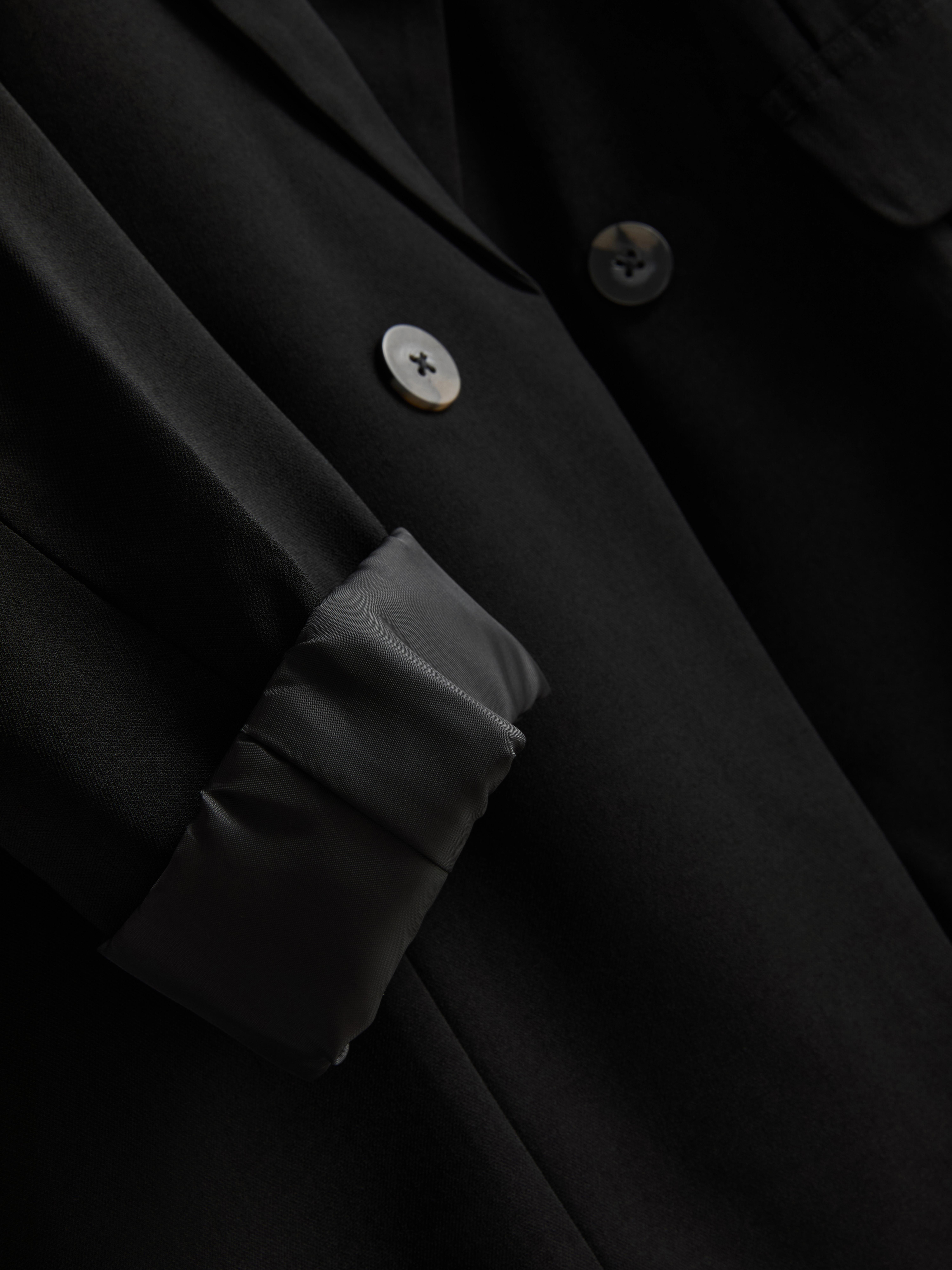 Single Breasted Blazer - Black