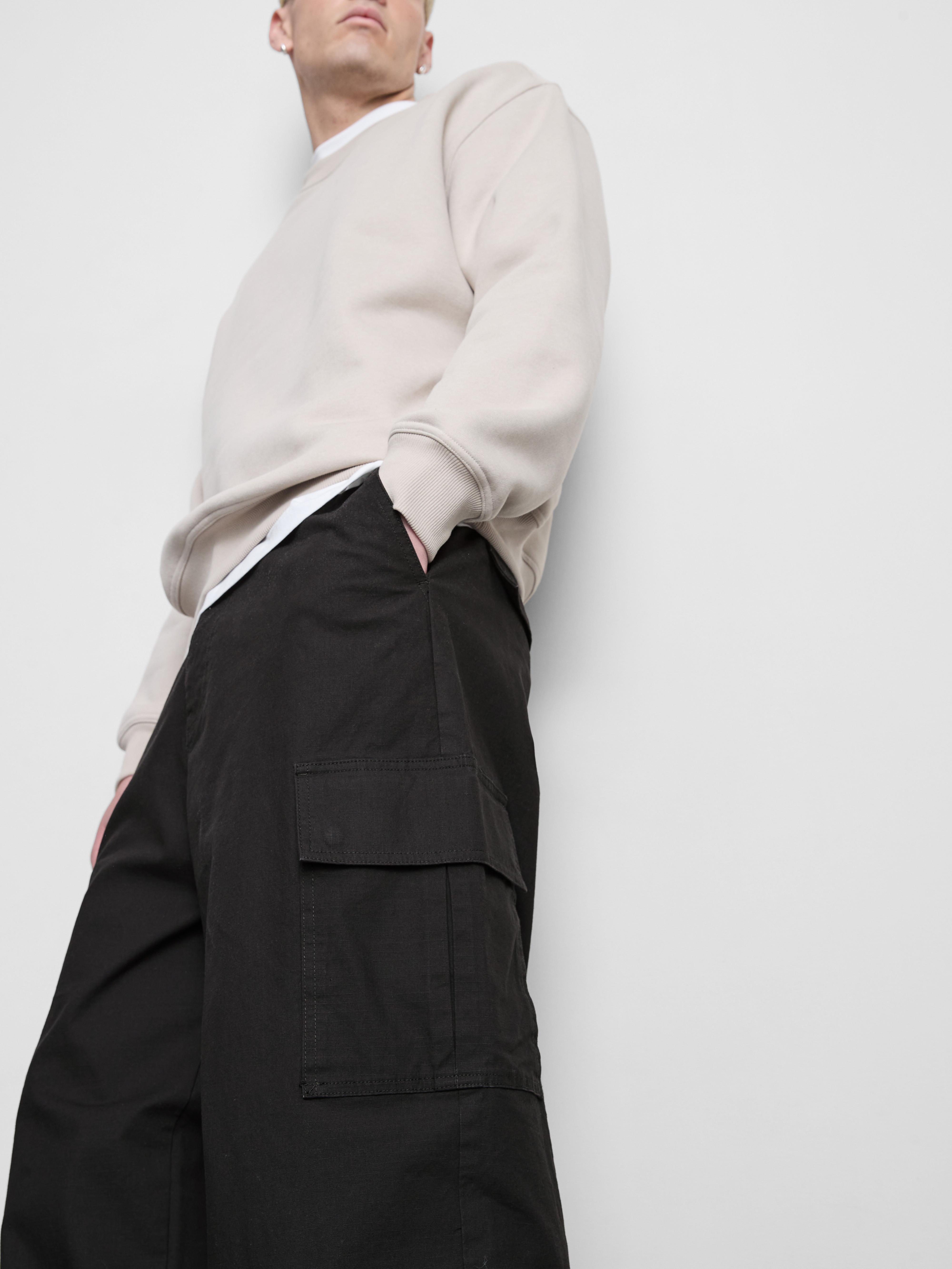 Utility Cargo Pants - Black
