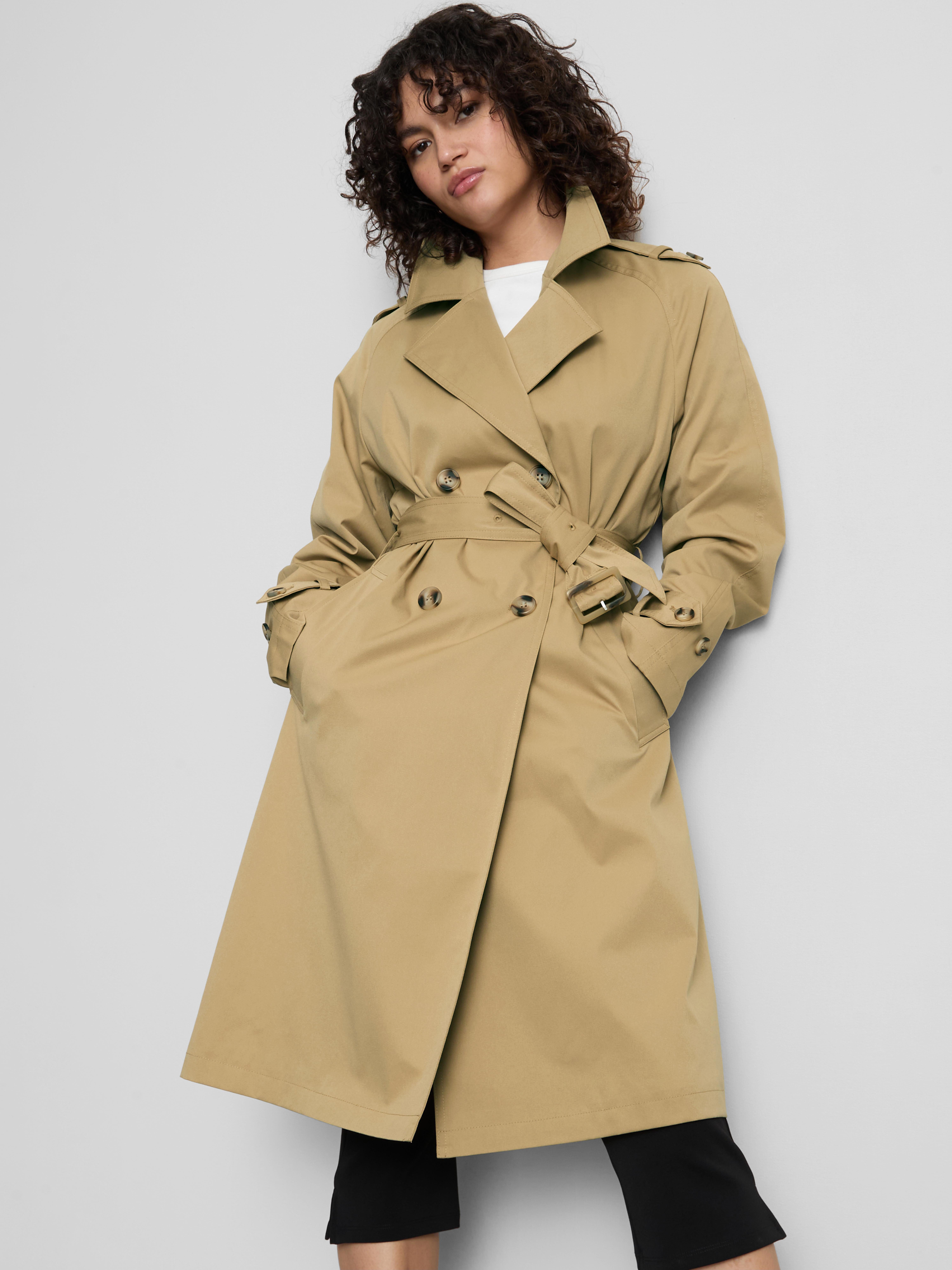 Essential Trench Coat - Taupe