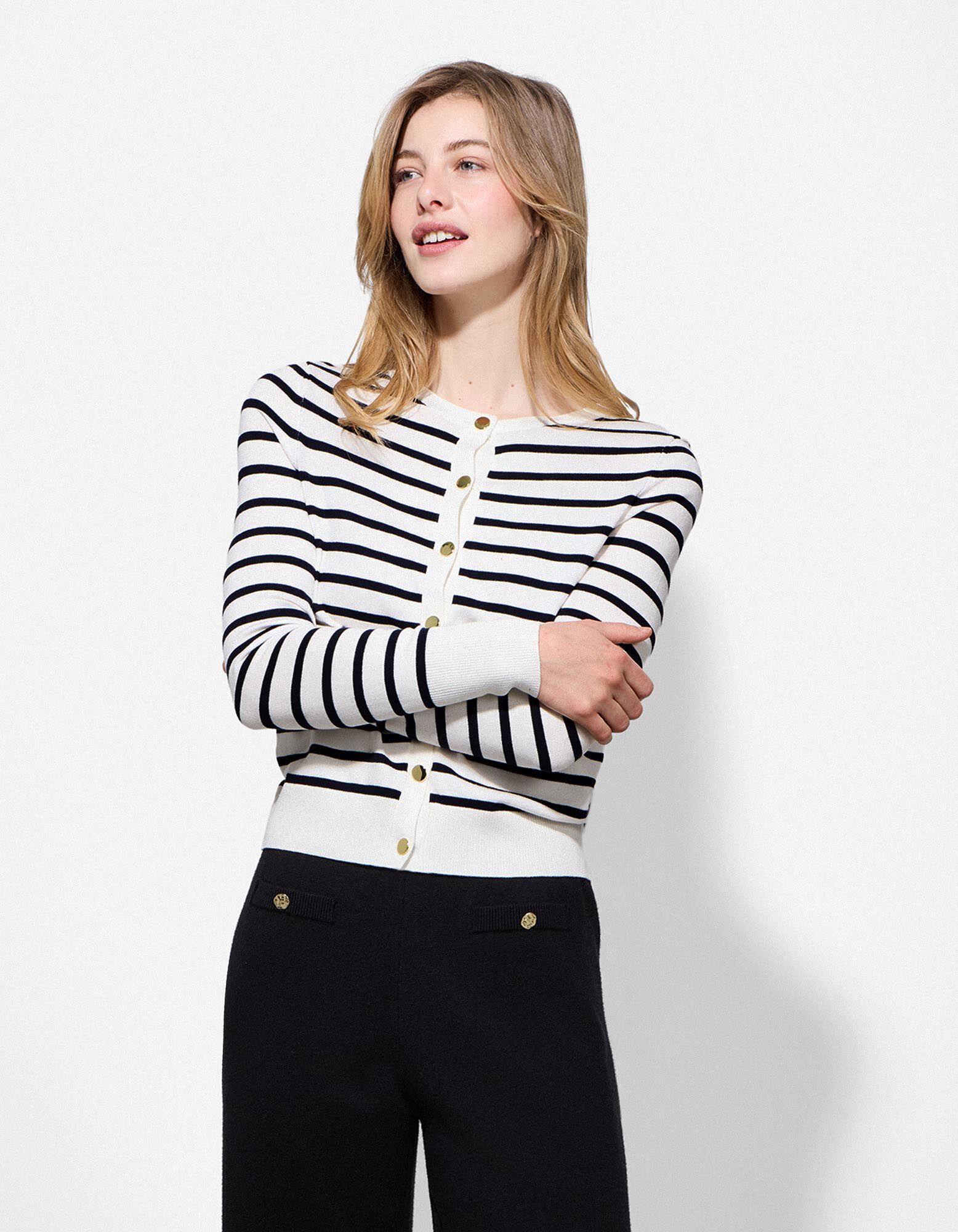 Vest - Knoopsluiting - Off-White - Off-White
