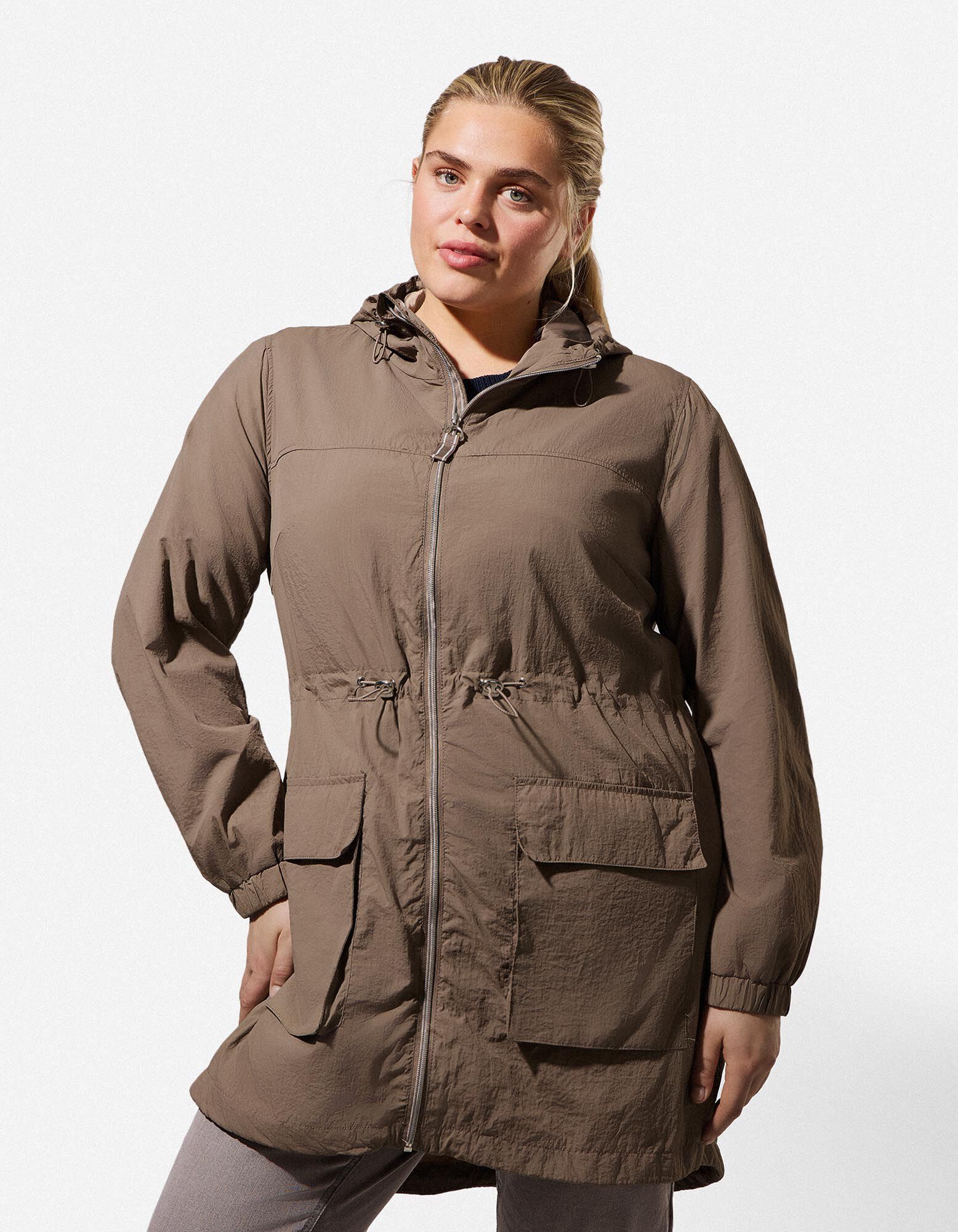Outdoor jack - Effen - bruin - bruin