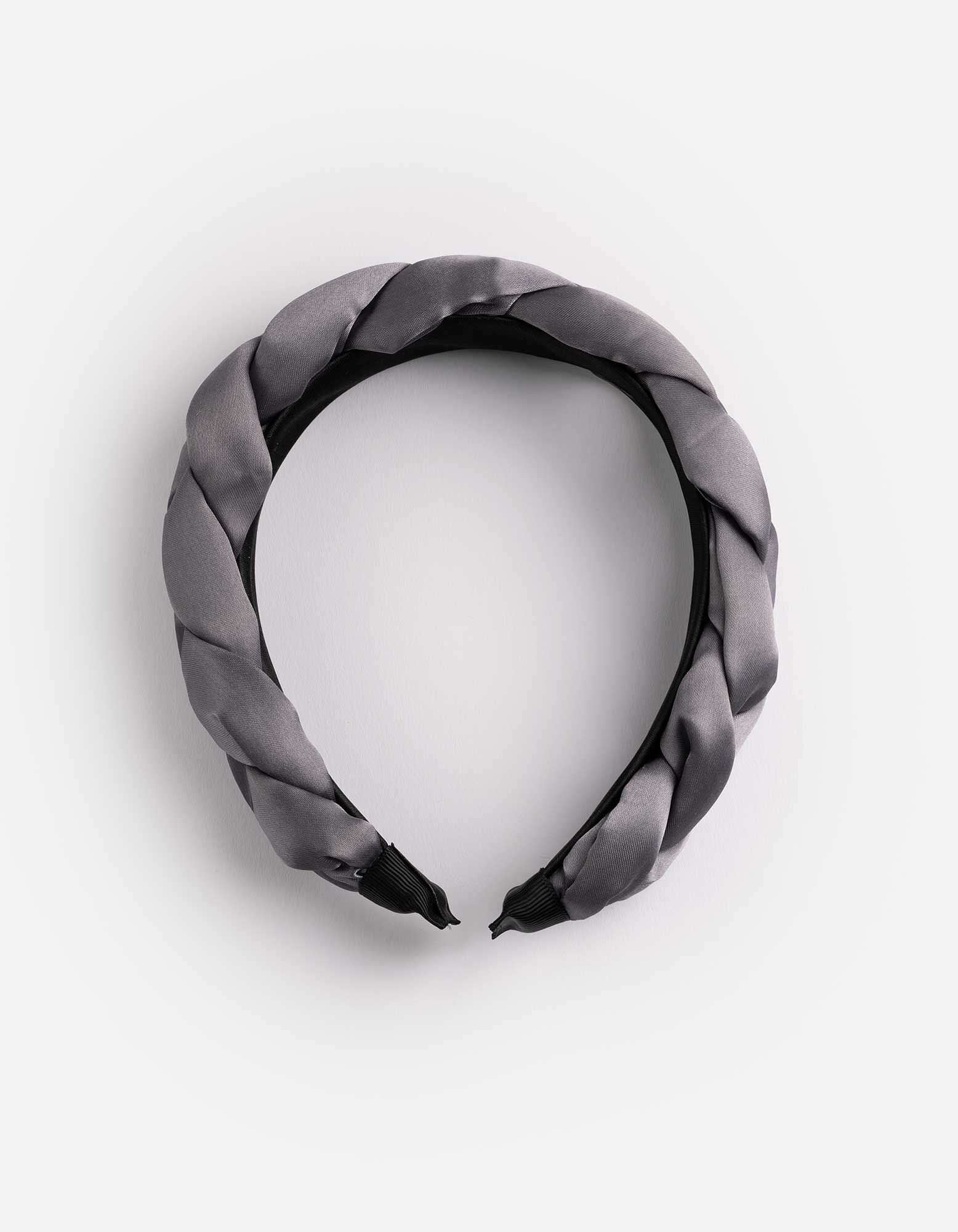 Haarsieraden - Zacht materiaal - grijs - grijs