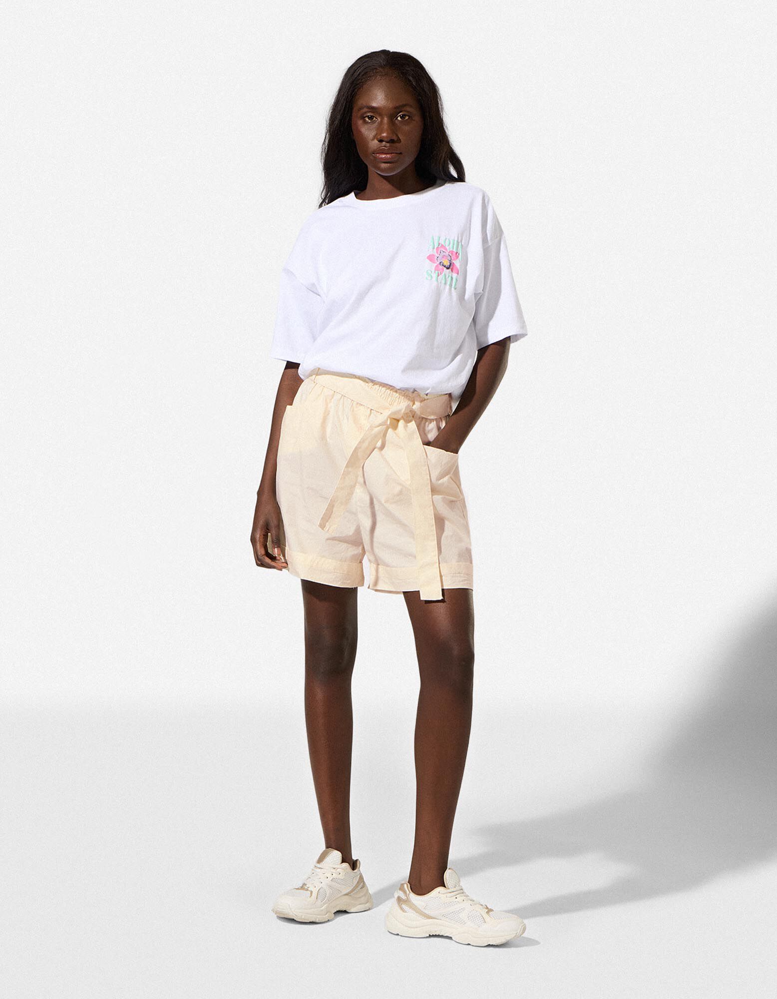 Bermuda  - Geweven stof - Off-White - Off-White
