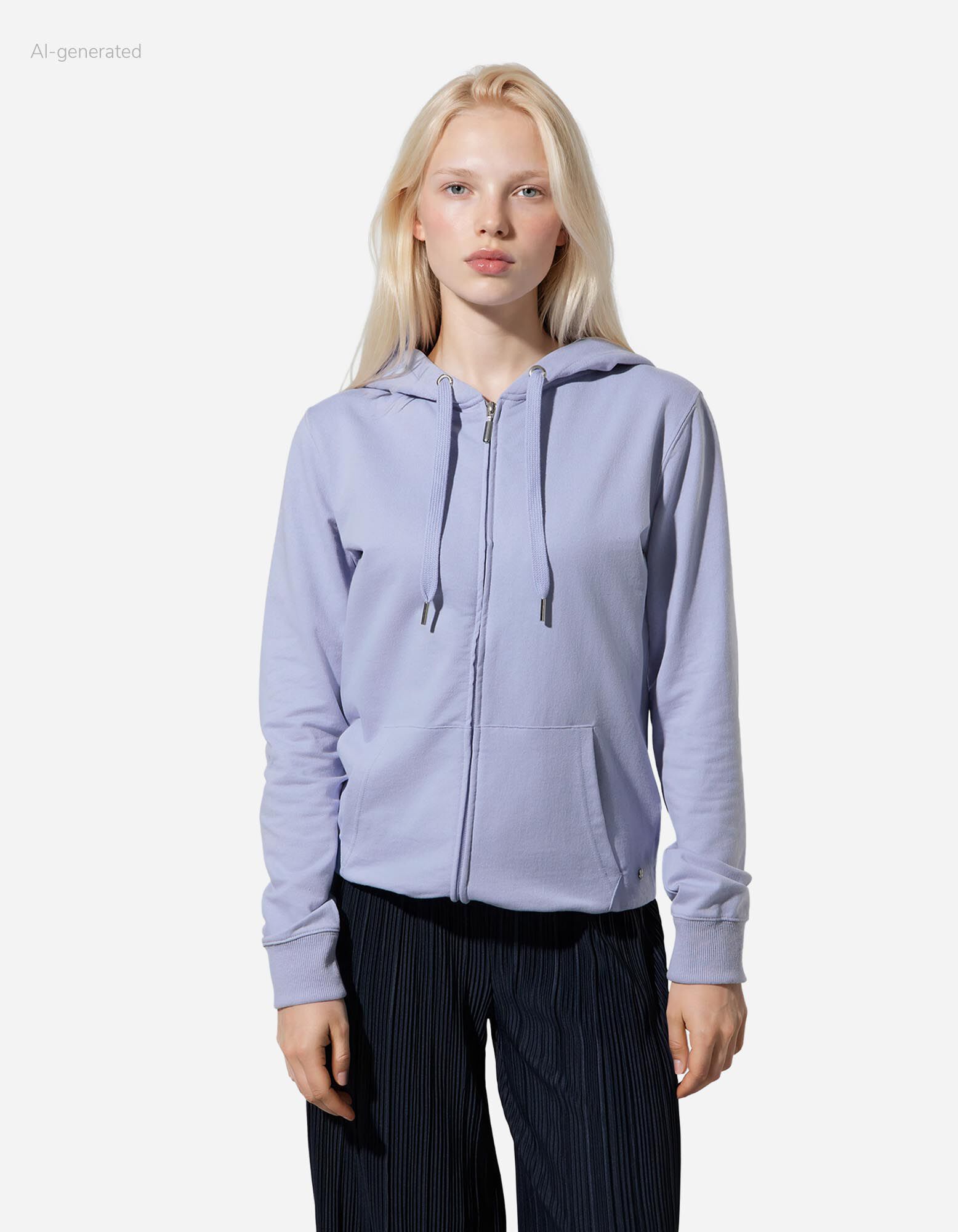 Sweatshirt - Regular fit - Lichtblauw - Lichtblauw