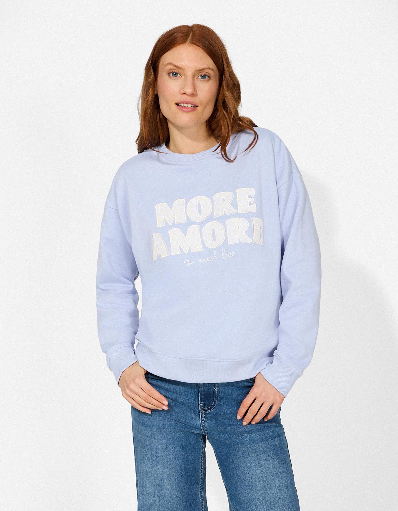 Sweatshirt - Toepassing - Lichtblauw - Lichtblauw