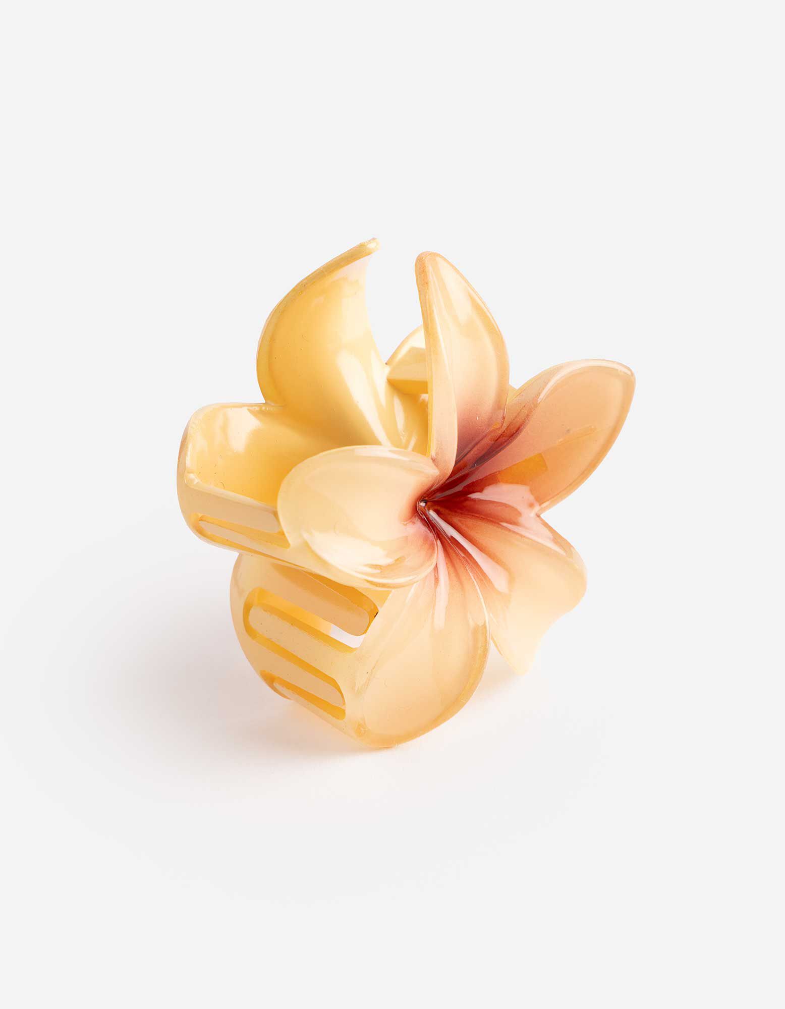 Haarspeld - Bloemen - Beige - Beige