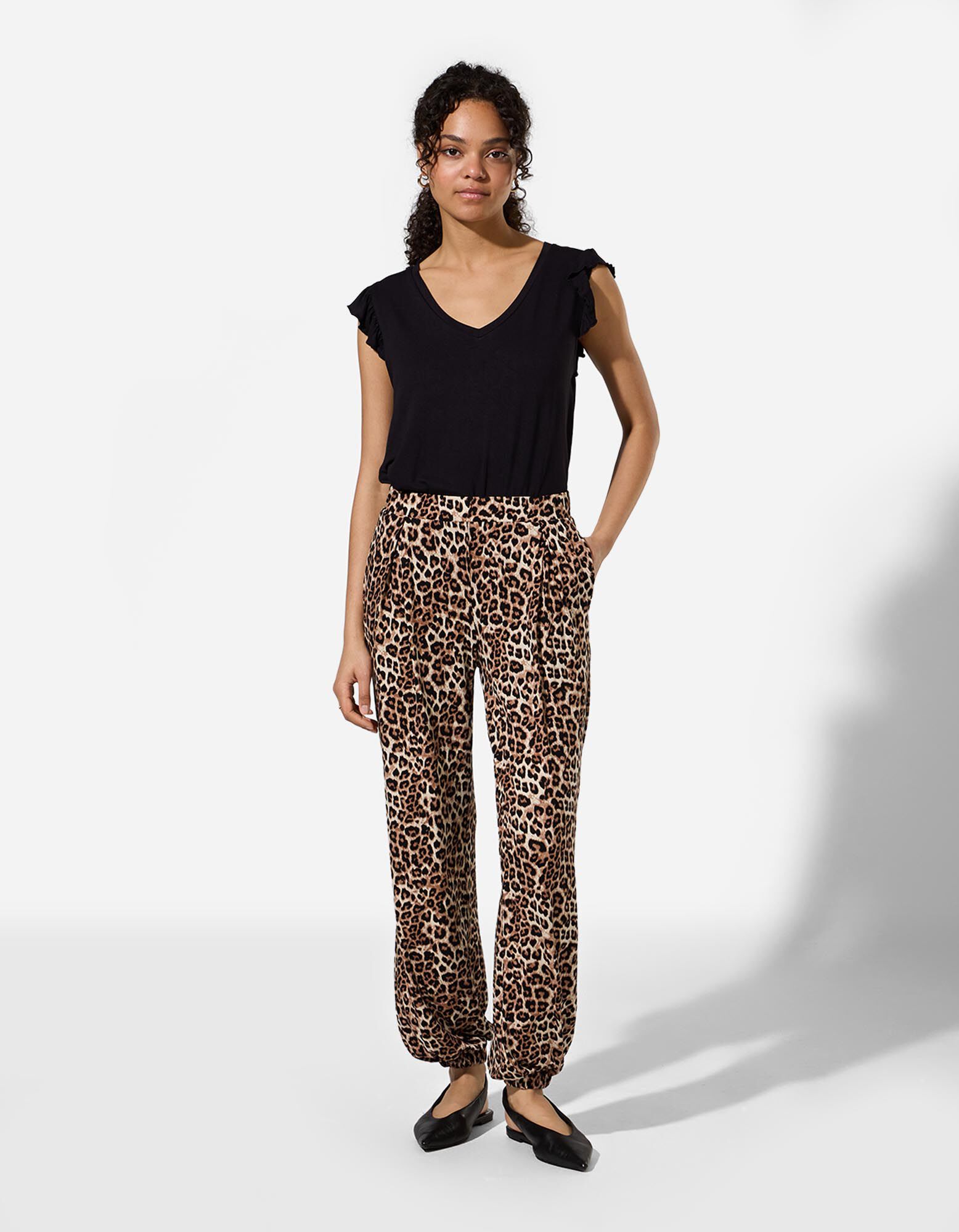 Broek - Beige - Beige