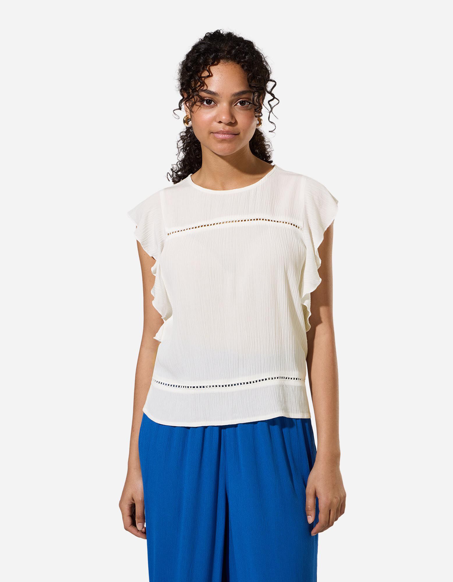 Blouseshirt - Viscose - Off-White - Off-White