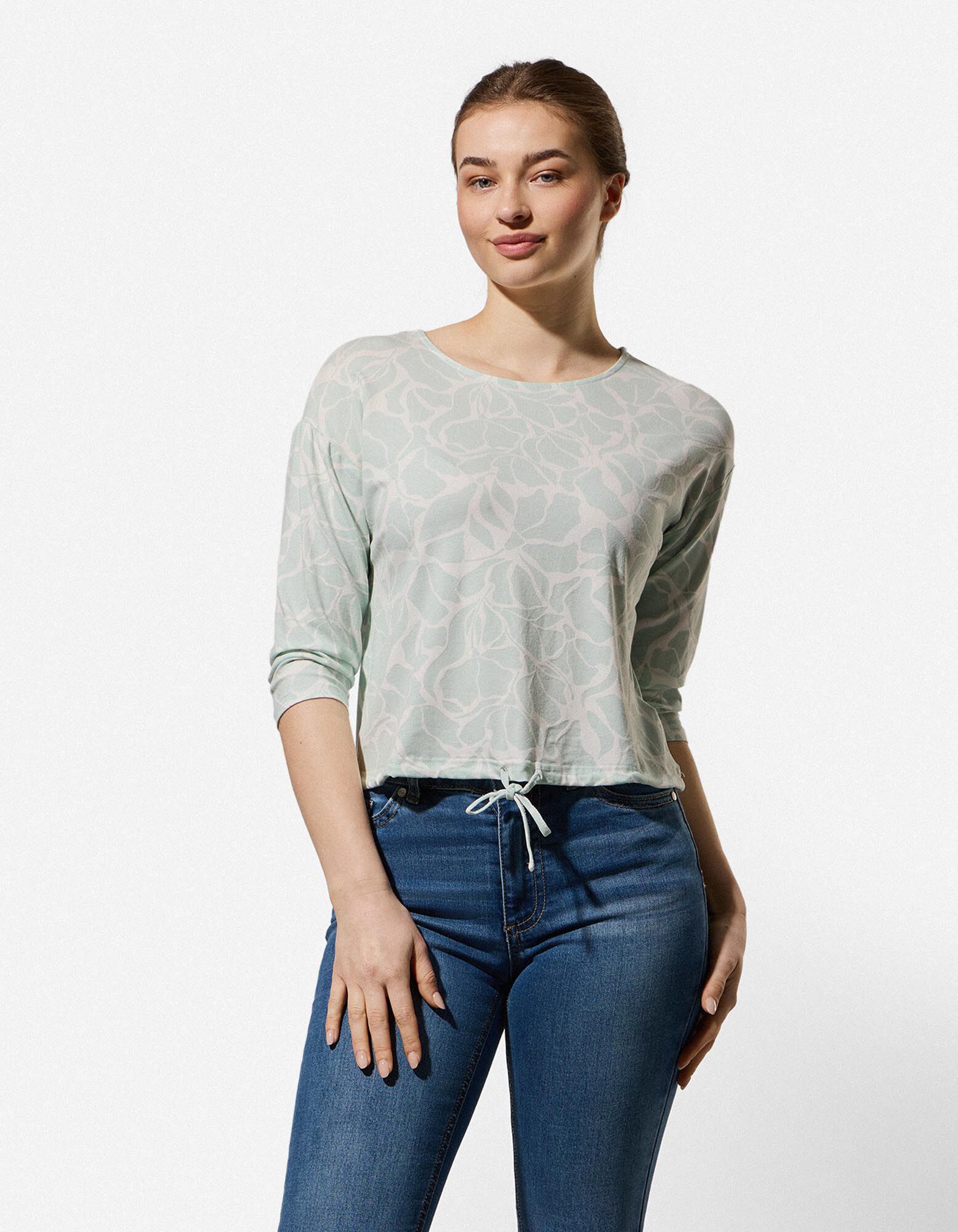Shirt - Geknoopt detail - Beige - Beige