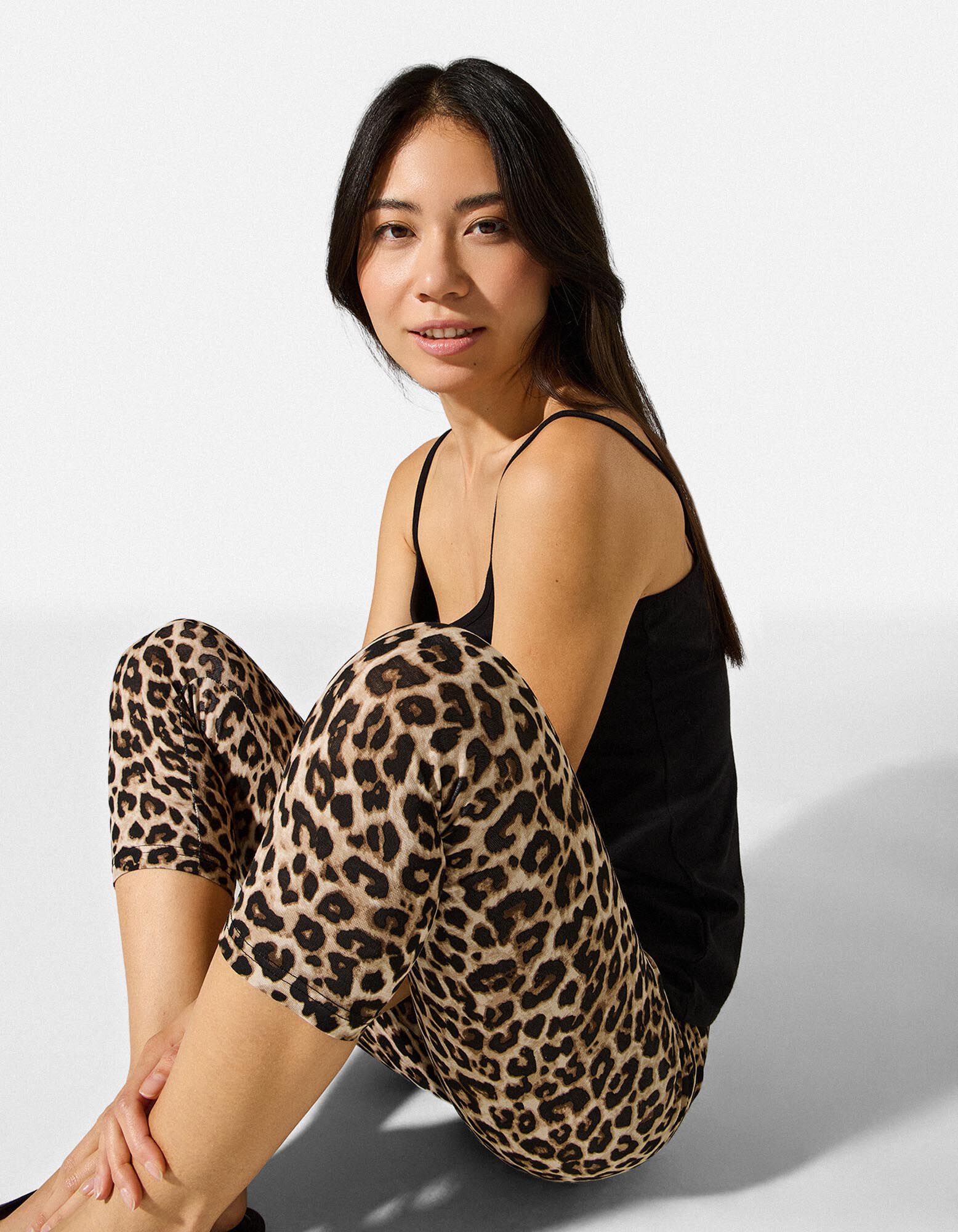 Legging - Luipaardprint - Beige - Beige