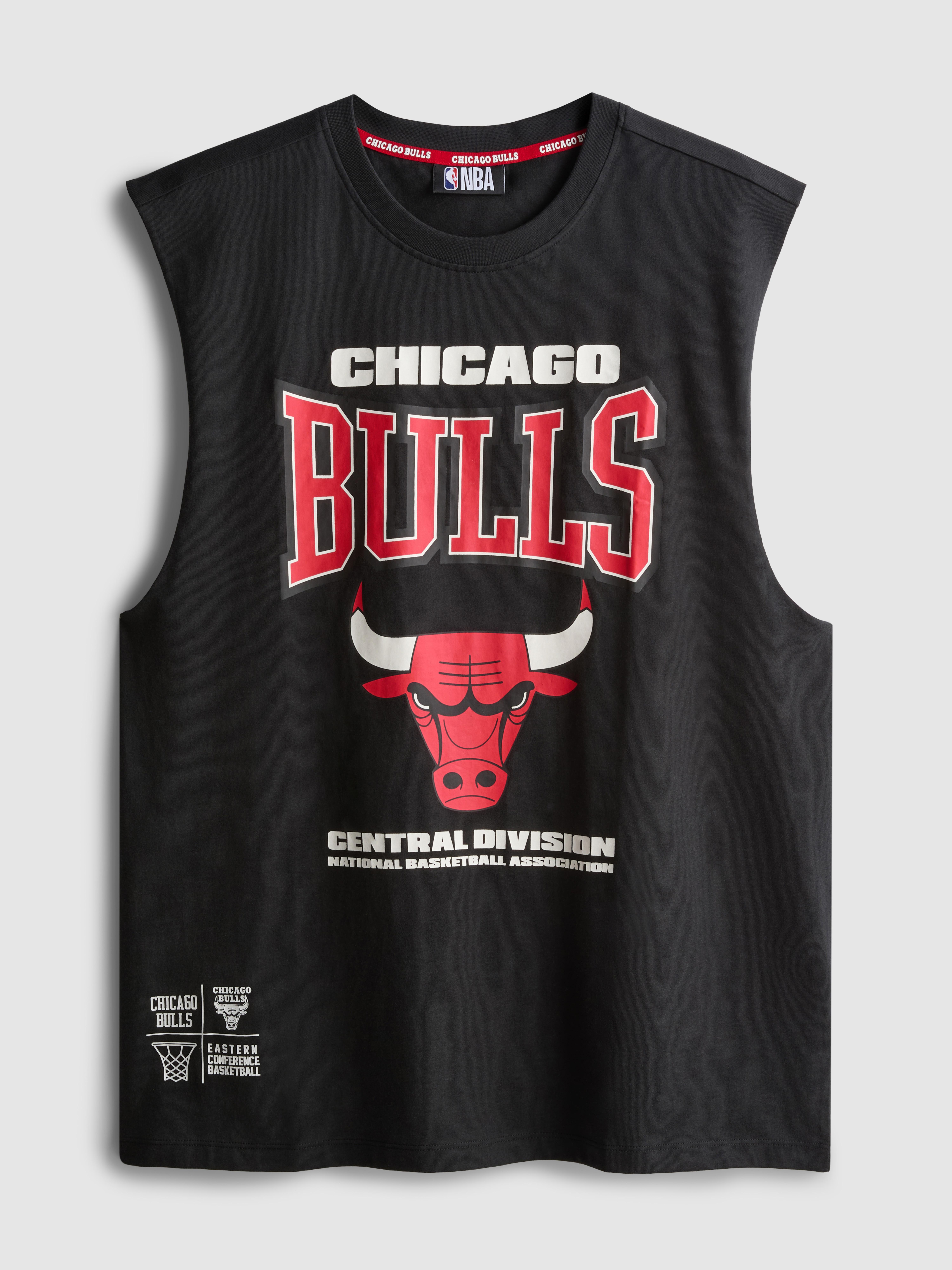 NBA Chicago Bulls Tank Top - Black