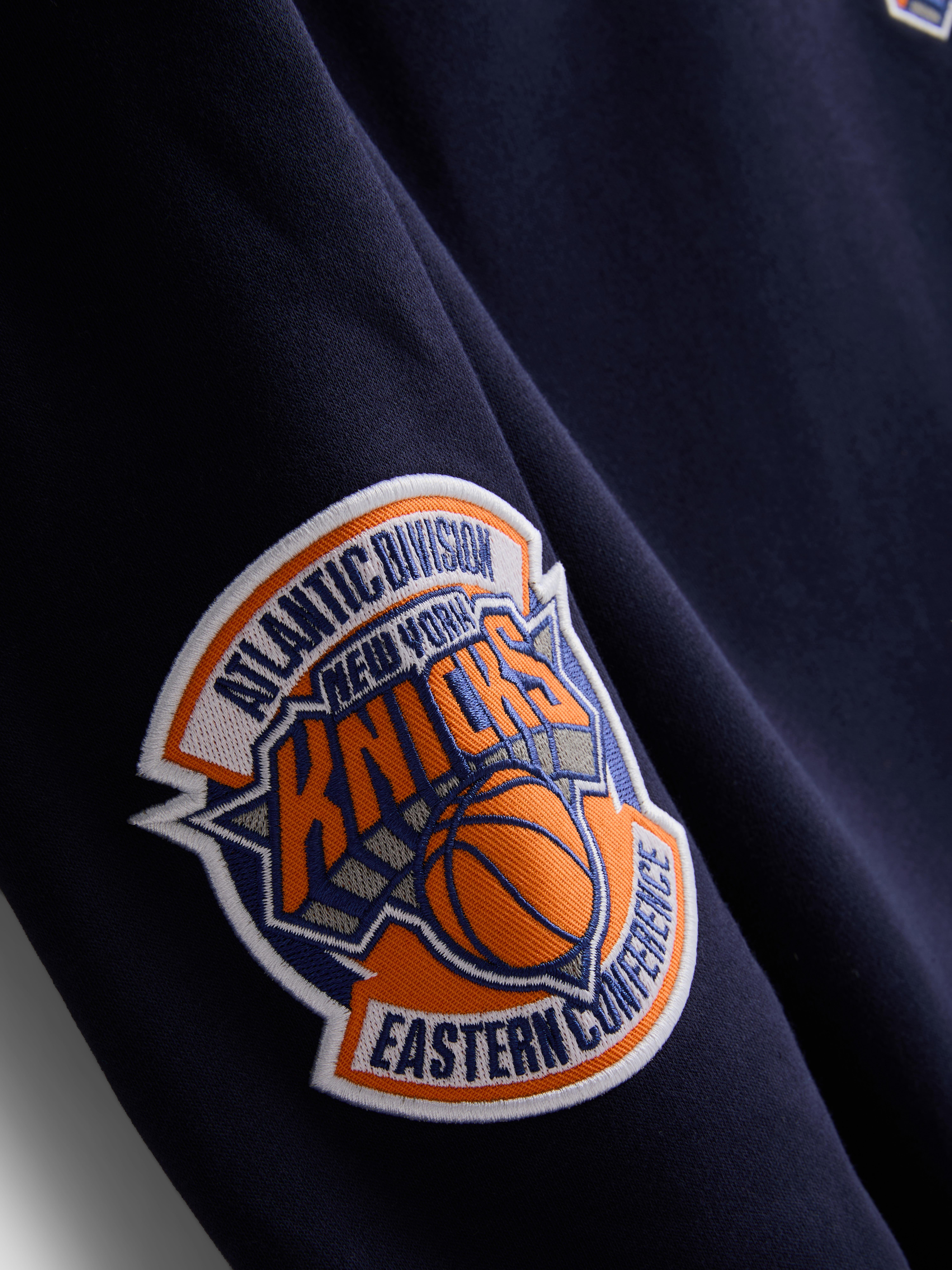 NBA New York Knicks Cotton-Rich Hoodie - Navy